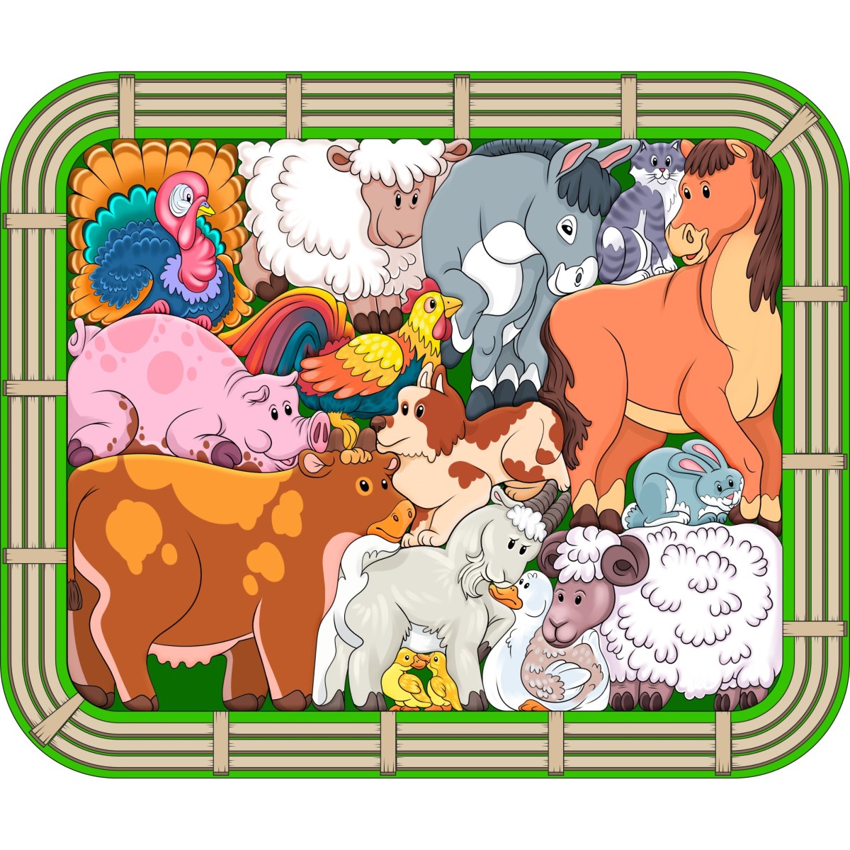 Пазл Нескучные игры деревянный - фото 5