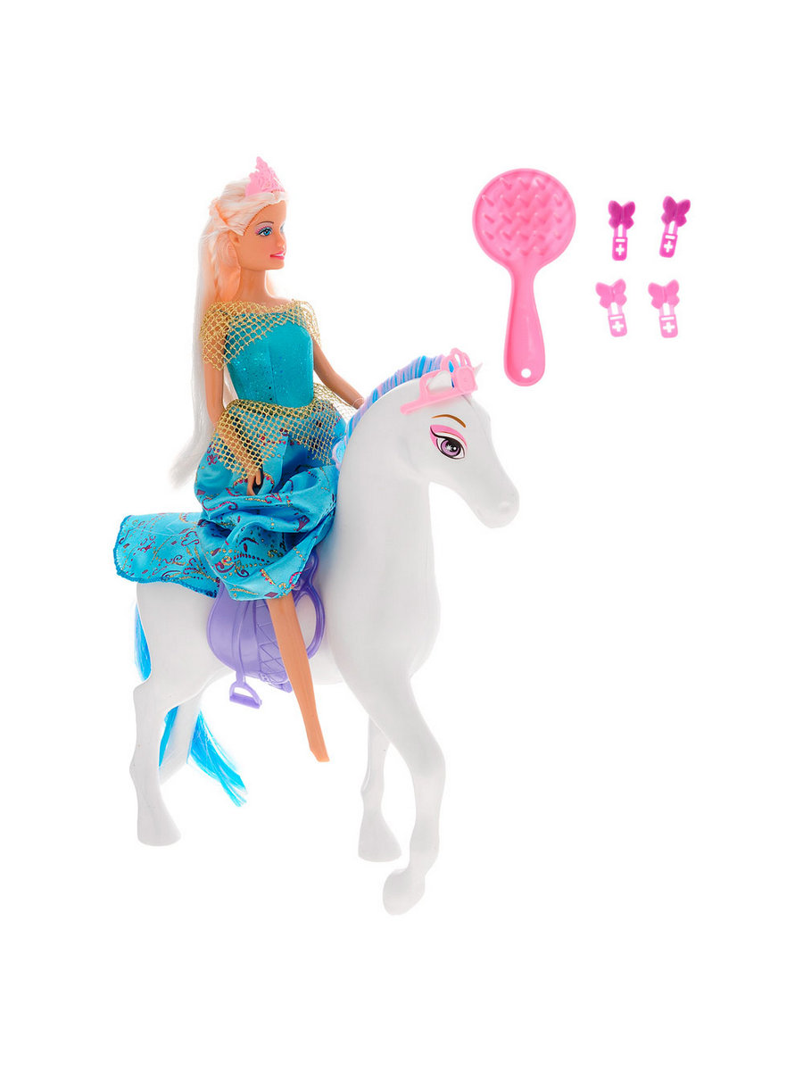 Кукла модельная Defa Lucy 8209//бело-голубой - фото 1