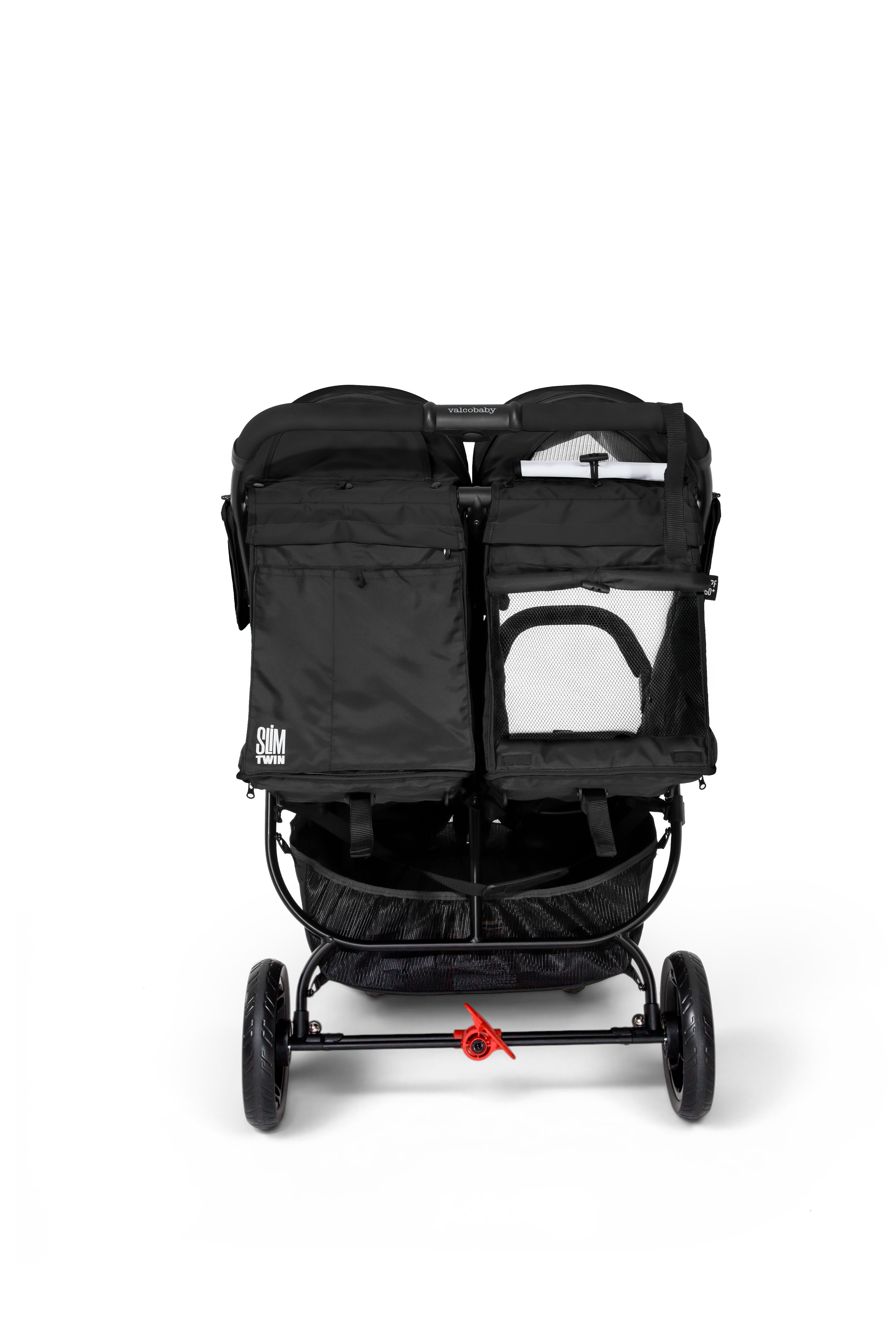 Коляска прогулочная для двойни Valco baby черный - фото 9