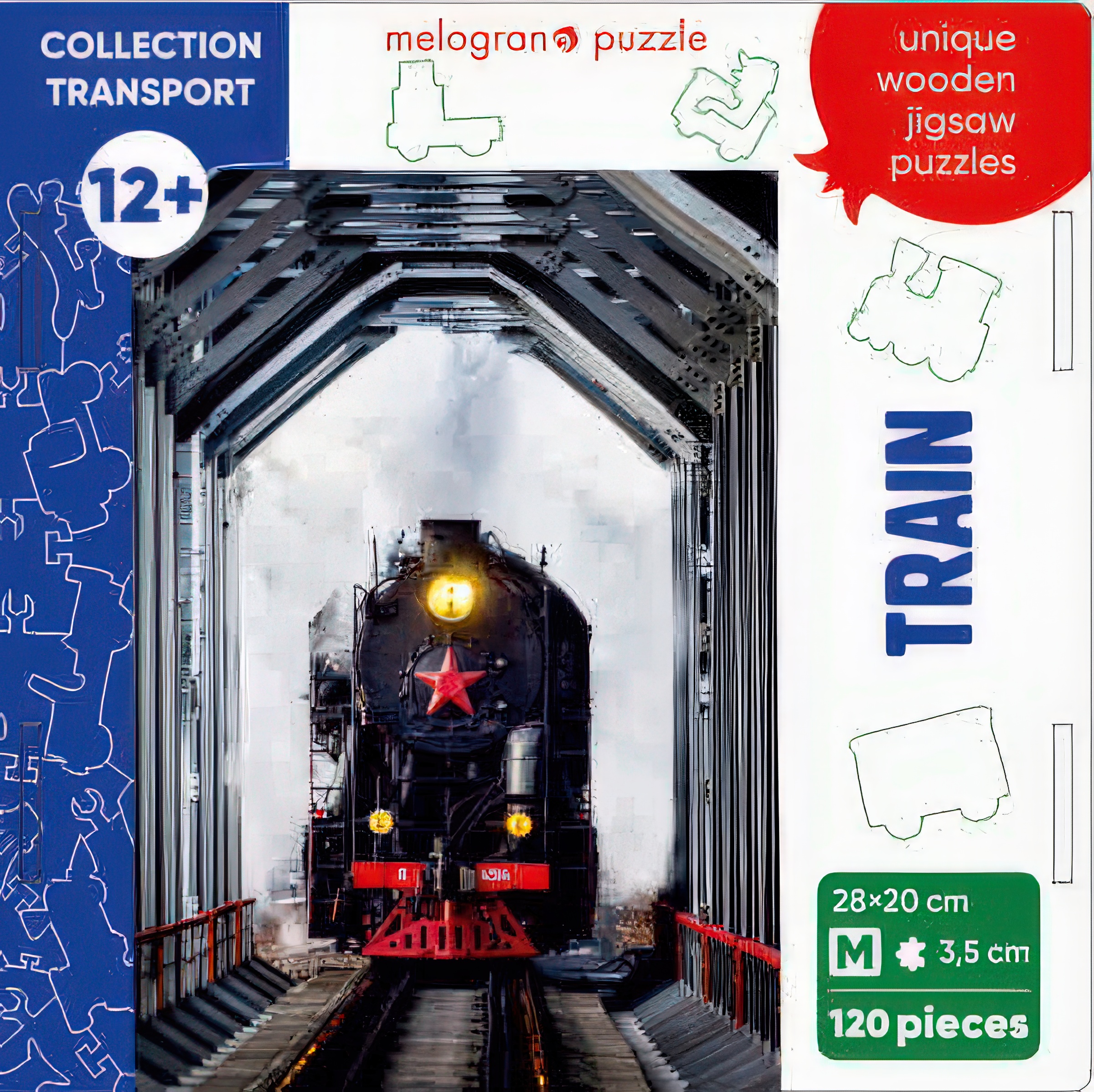 Пазл 1TOY деревянный - фото 1