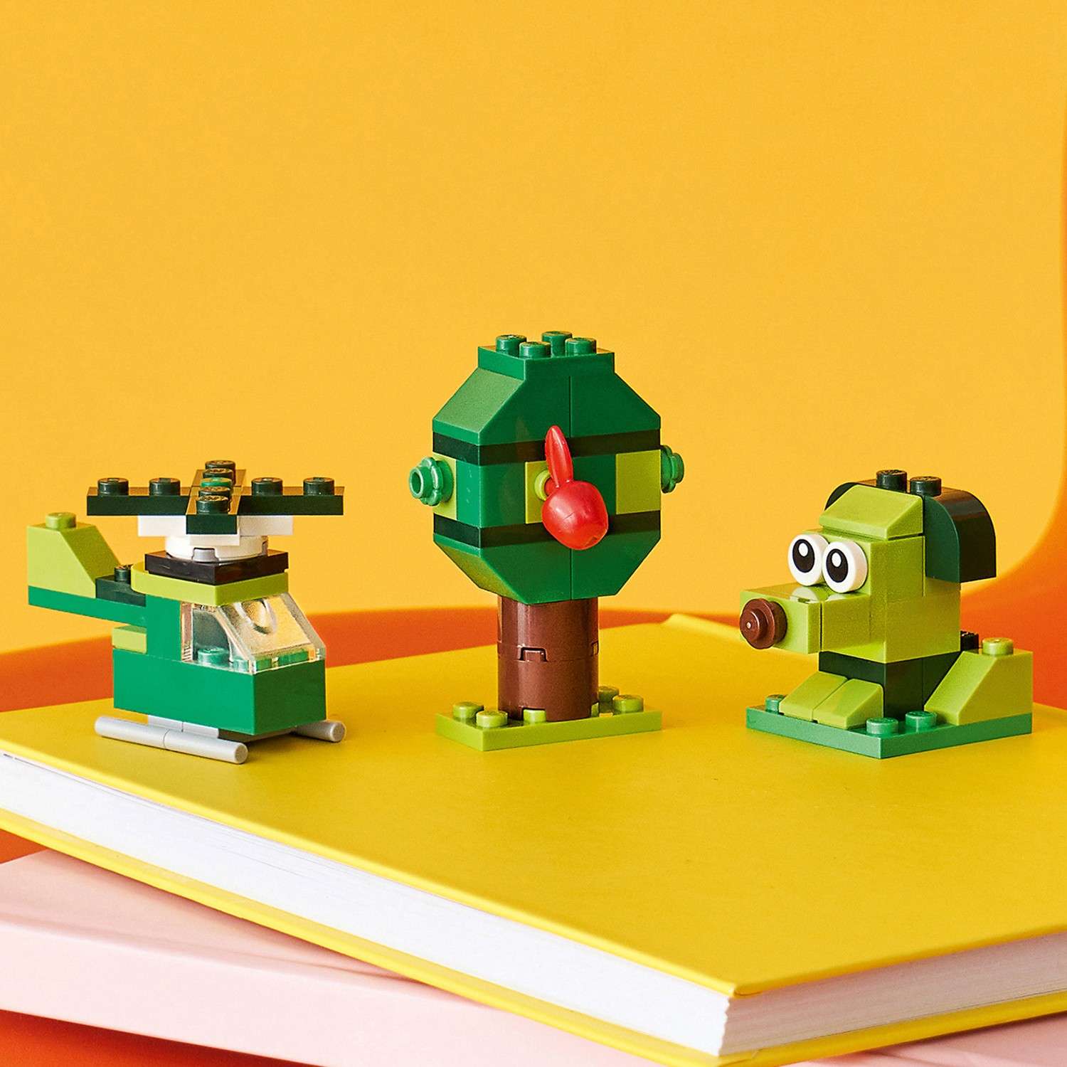 Конструктор LEGO Classic Creative Green Bricks блочный - фото 9