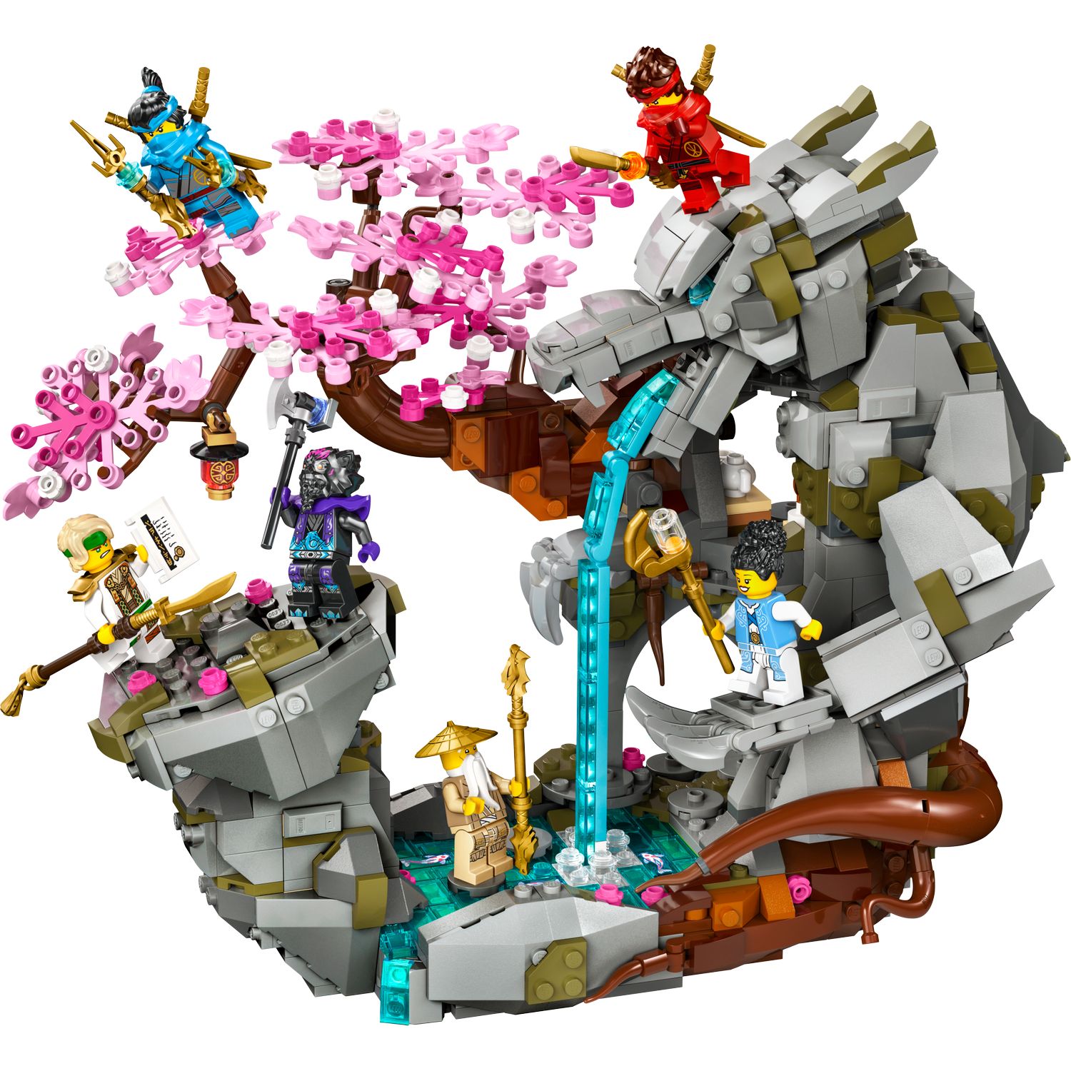 Конструктор LEGO NINJAGO Храм камня дракона 1212 дет. - фото 2