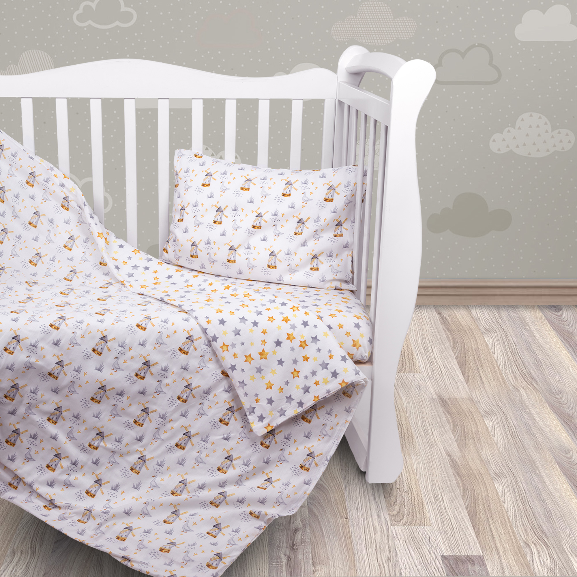Комплект постельного белья Amarobaby Baby Boom Сказка 3 предм. - фото 5