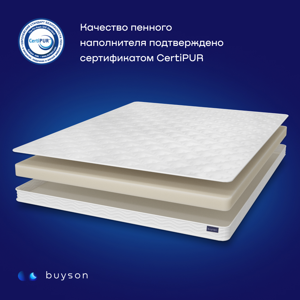 Матрас buyson BuyFirst 200х90 - фото 4