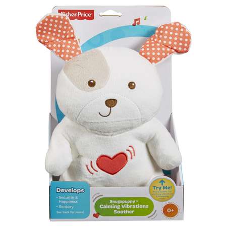 Мягкий щенок Fisher Price с вибрациями