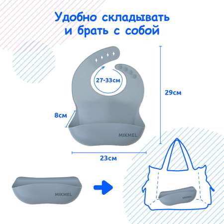 Нагрудник MIKMEL пластик