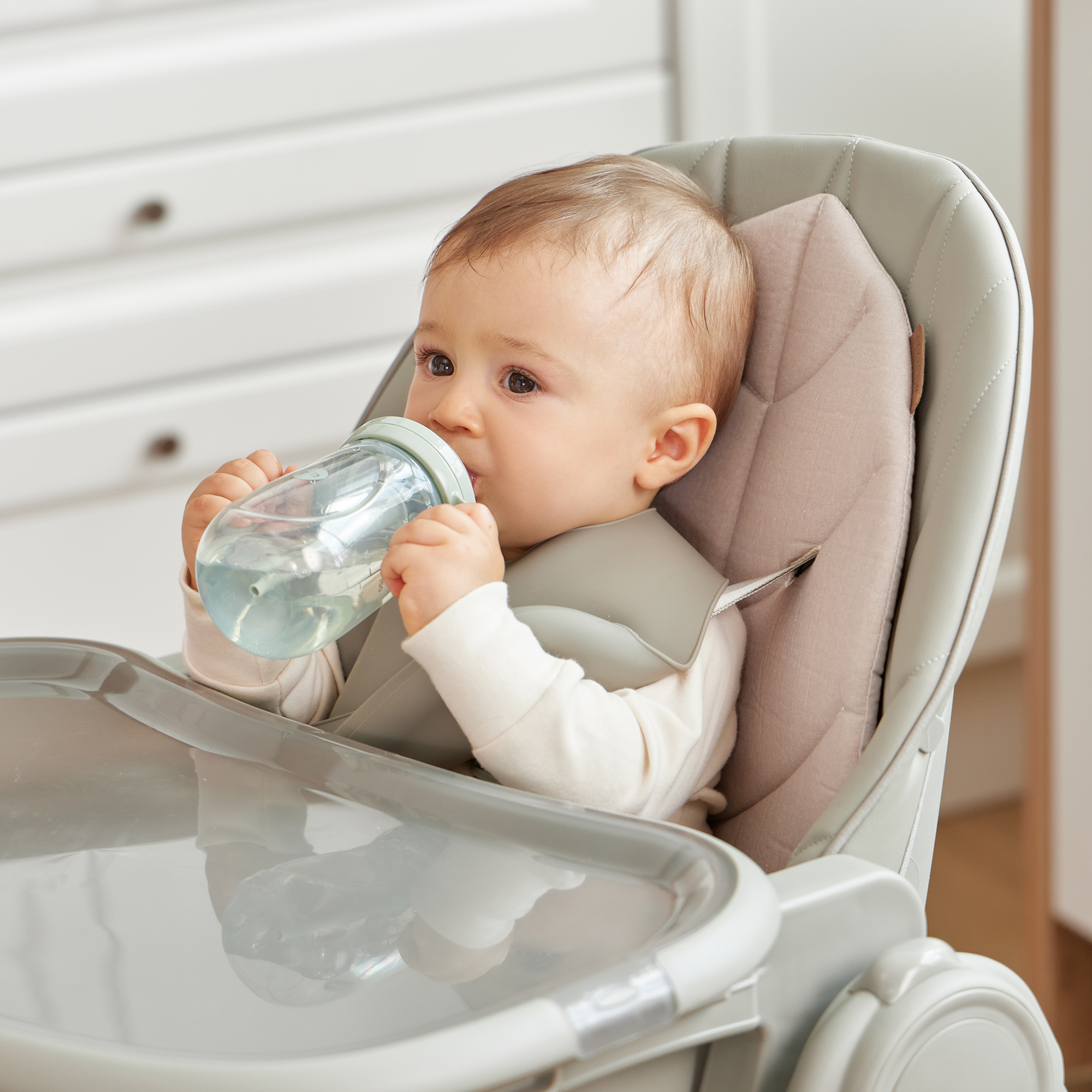 Стульчик для кормления Happy Baby Berny Lux трансформер - фото 21