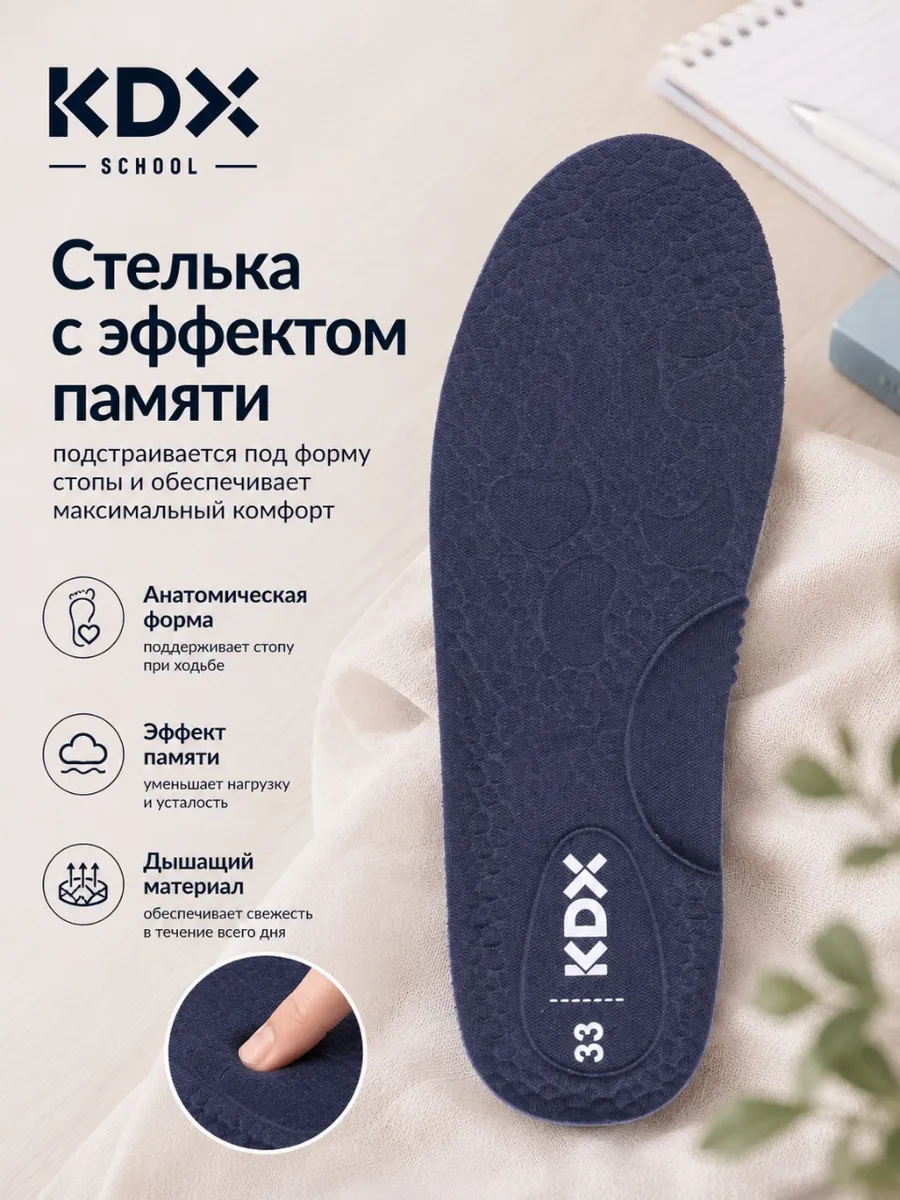 Туфли KDX ERSC-14 navy - фото 12