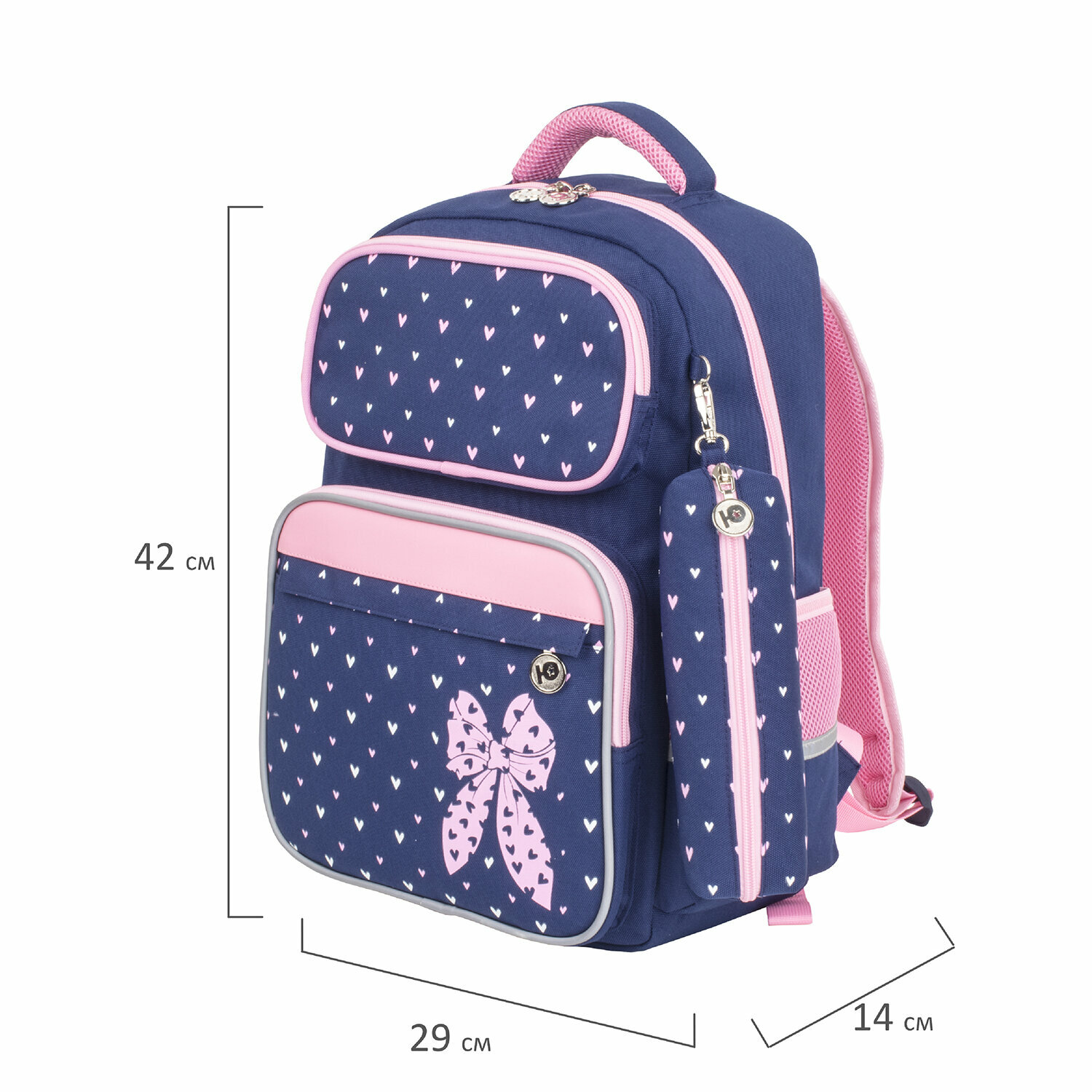 Рюкзак Юнландия Pink bow - фото 17