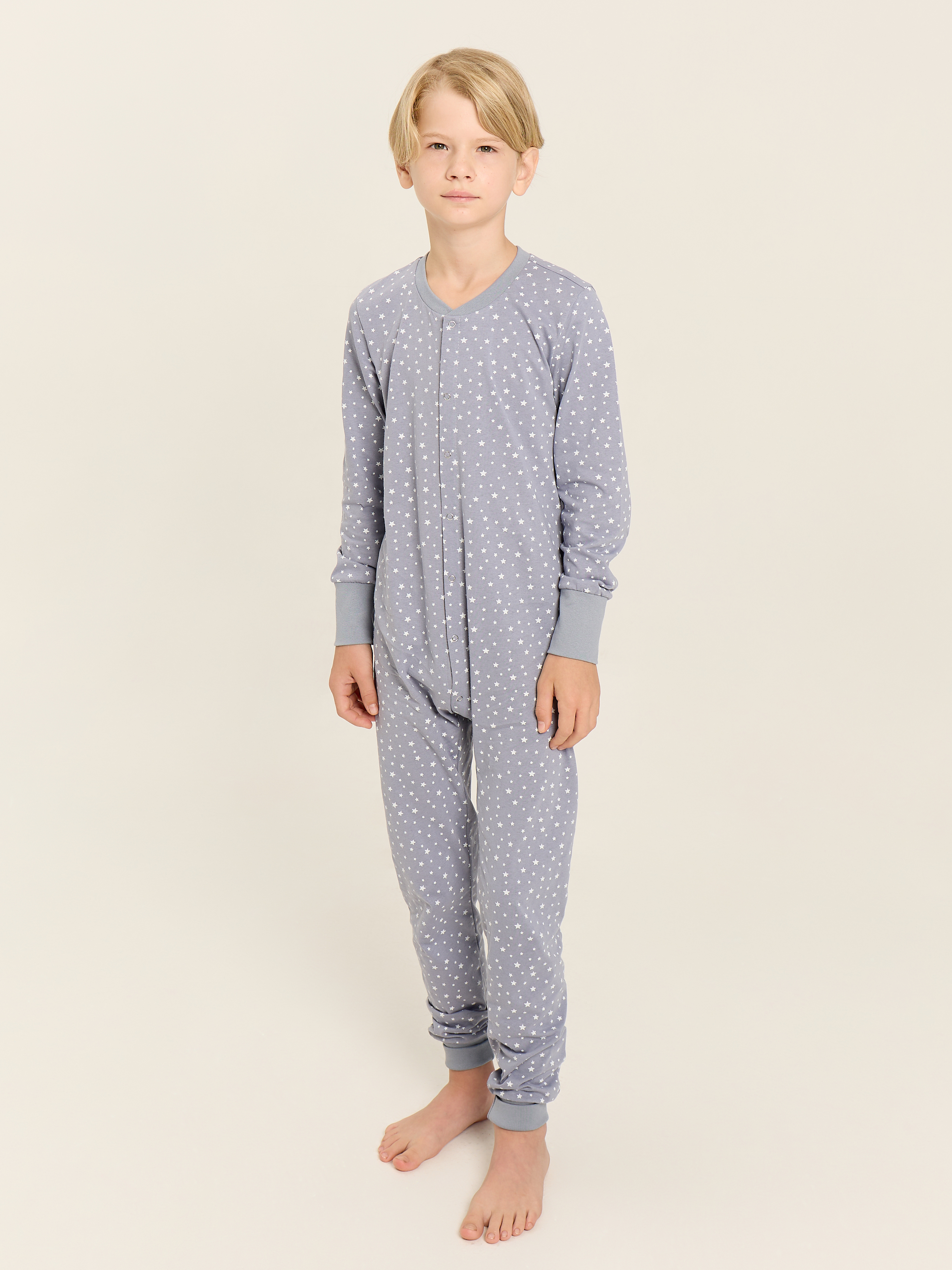 Пижама Весёлый человечек Д00113П/Звезды - фото 1