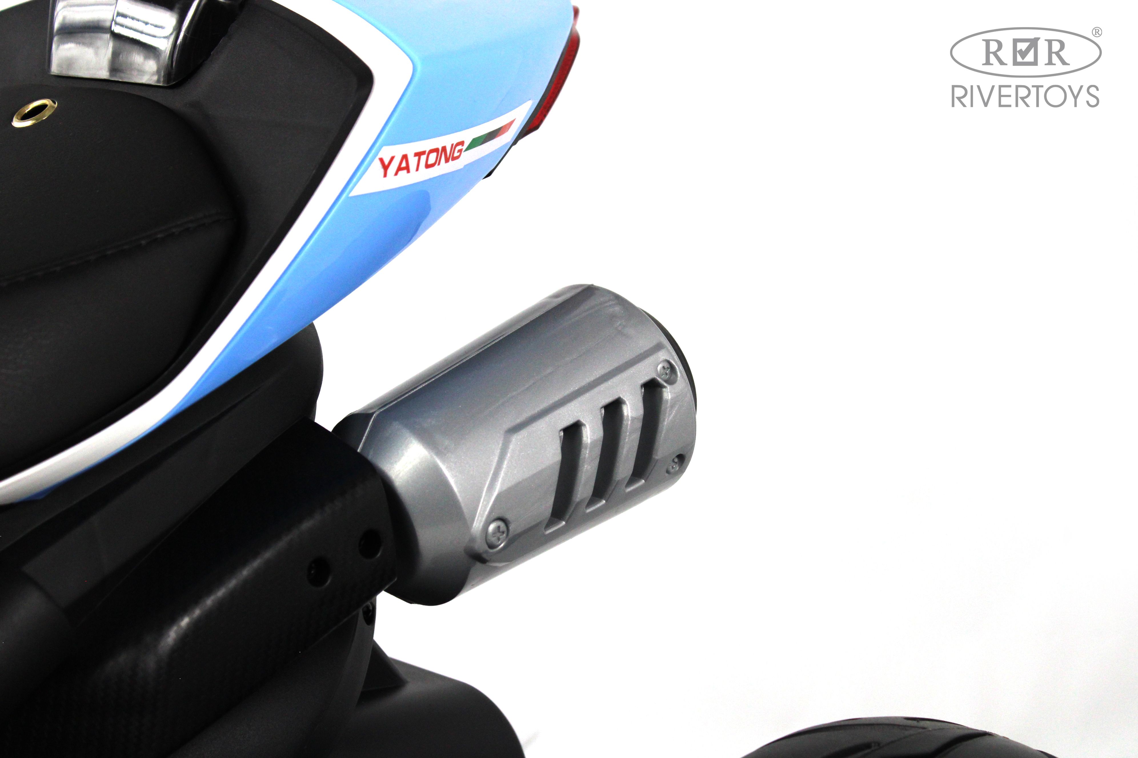 Электромобиль RIVERTOYS C005MC-BLUE - фото 11