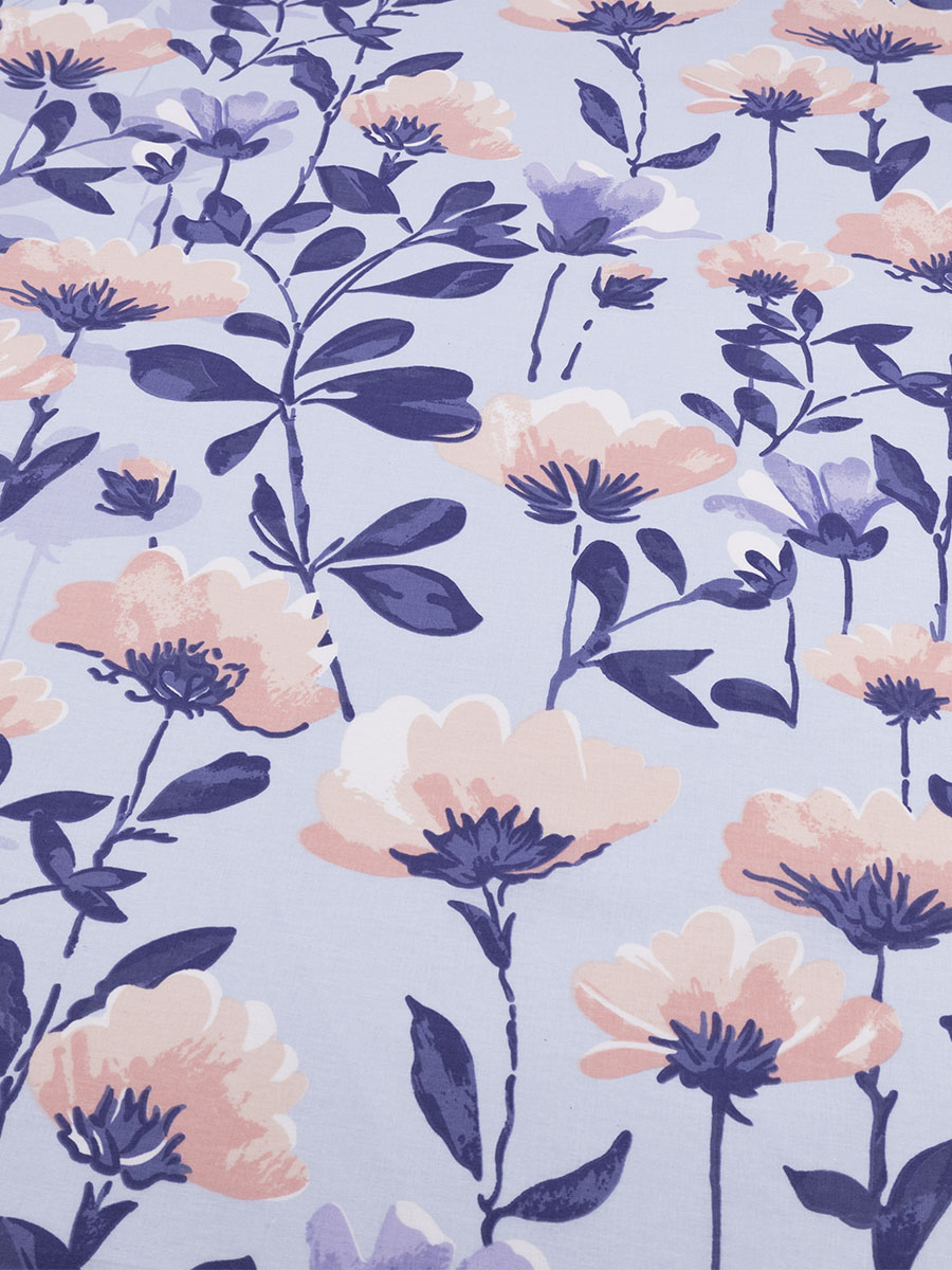 Комплект постельного белья BRAVO Лилак двуспальный 4 предм. - фото 7