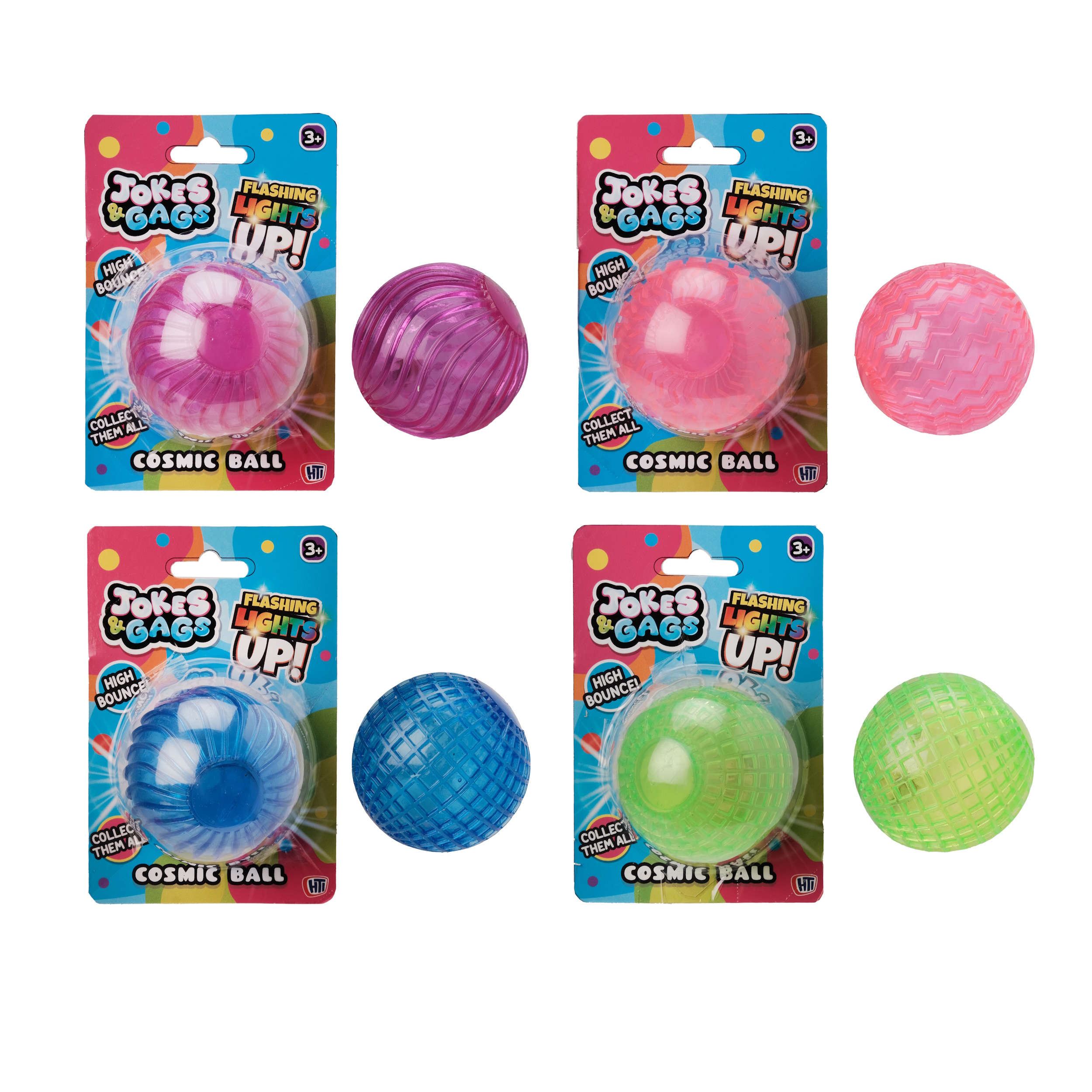 Игрушка-антистресс HTI сквиш космосферические шарики в ассортименте - фото 1