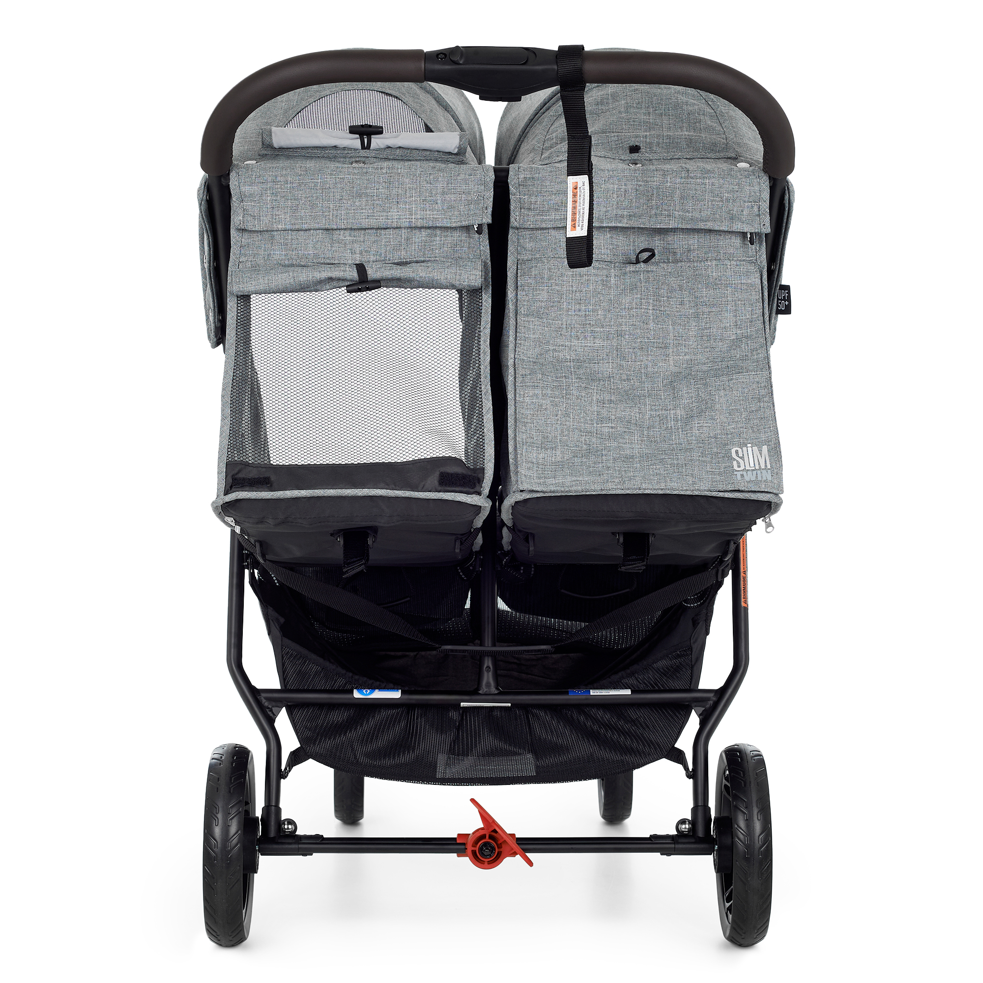 Коляска прогулочная Valco baby Slim Twin / Grey Marle - фото 5