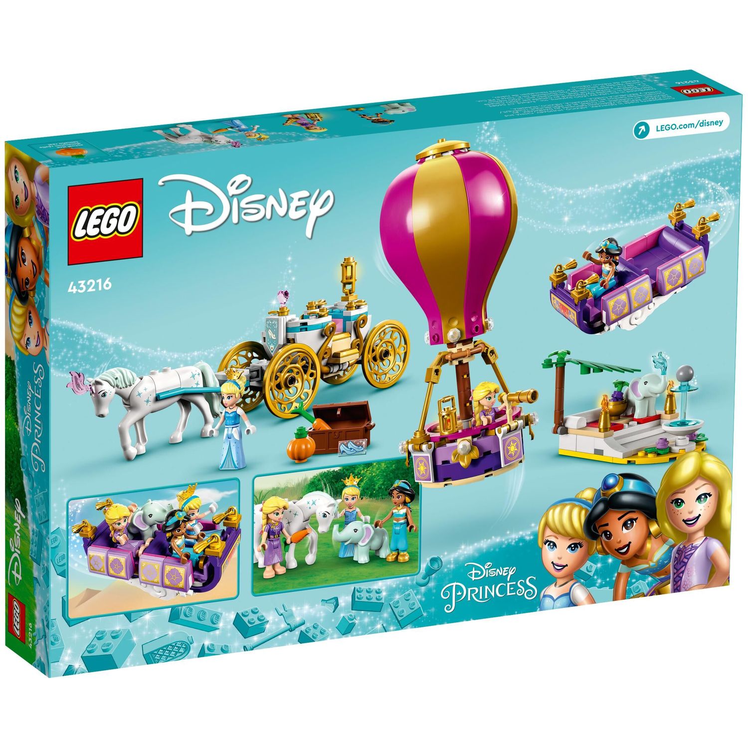 Конструктор LEGO Disney Princess Волшебное путешествие принцесс 320 дет. - фото 6