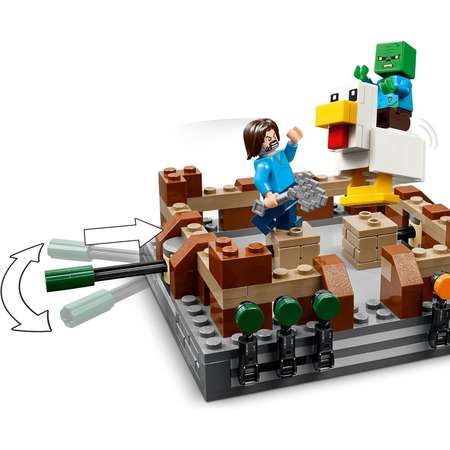 Конструктор LEGO Minecraft Лесной особняк блочный