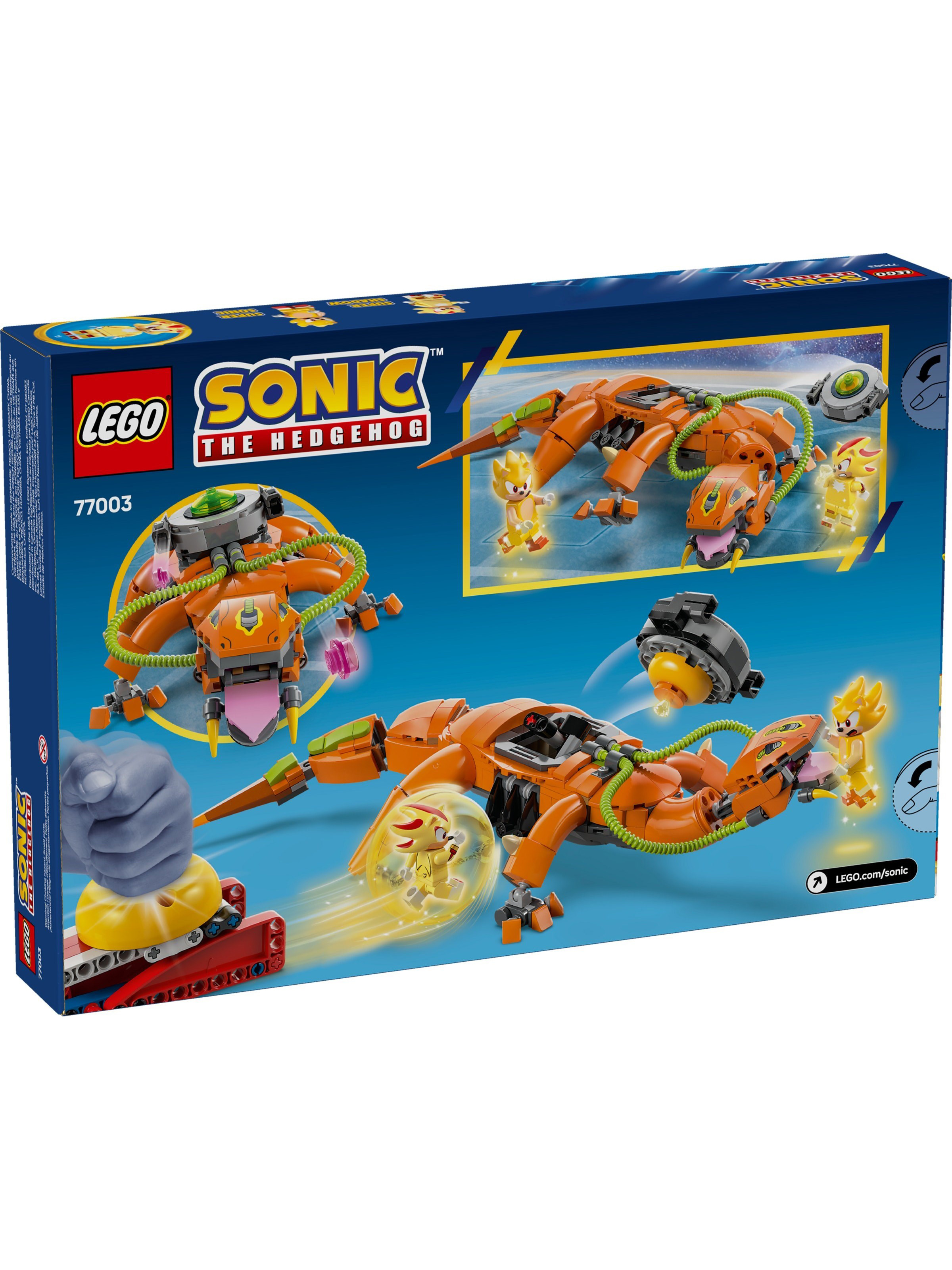 Конструктор LEGO Sonic the Hedgehog Супер Шэдоу против Биолизарда 419 дет. - фото 5