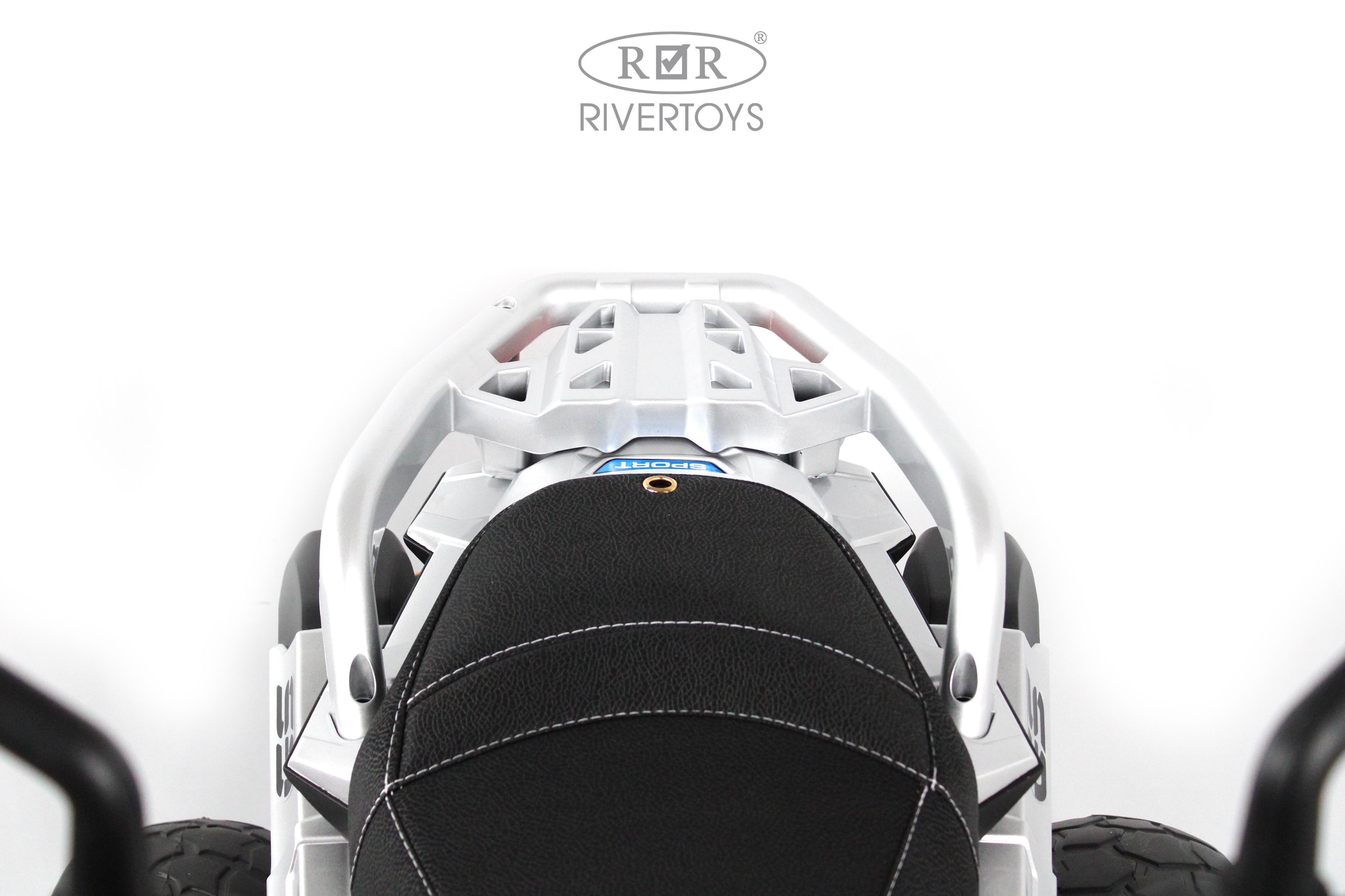 Электромотоцикл RIVERTOYS М111БХ-WHITE - фото 21