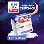 Трусики MyKiddo Night M (6-10 кг) 19 шт.