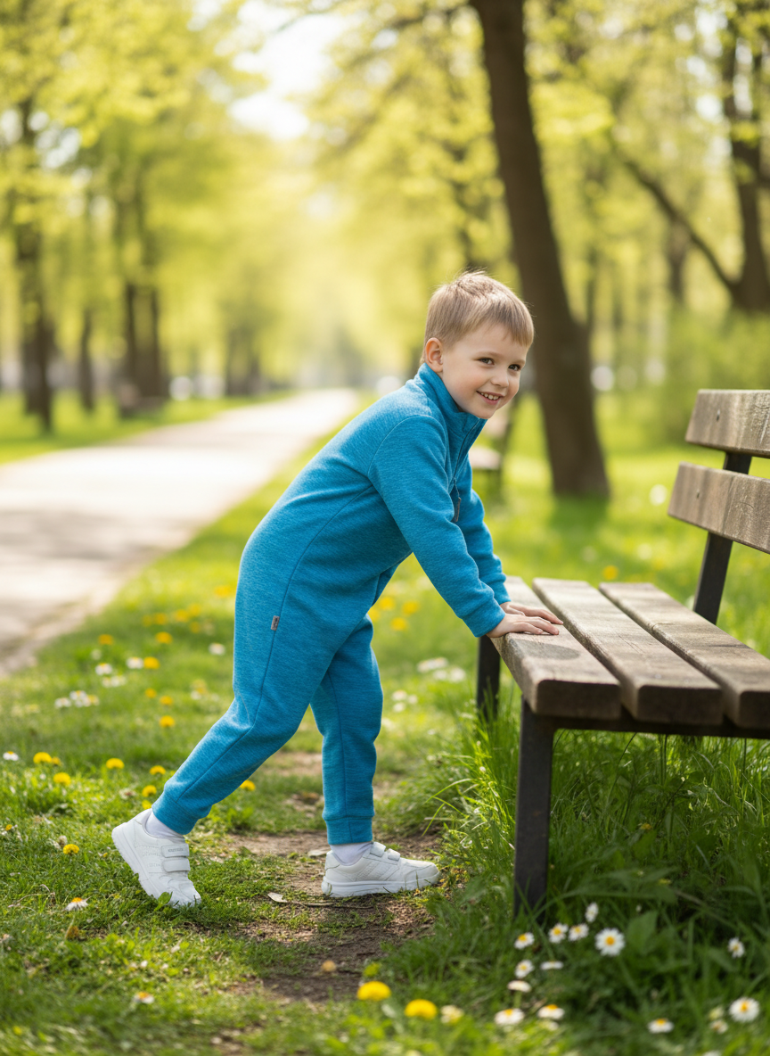 Комбинезон Утенок 292(кт) бирюза - фото 5