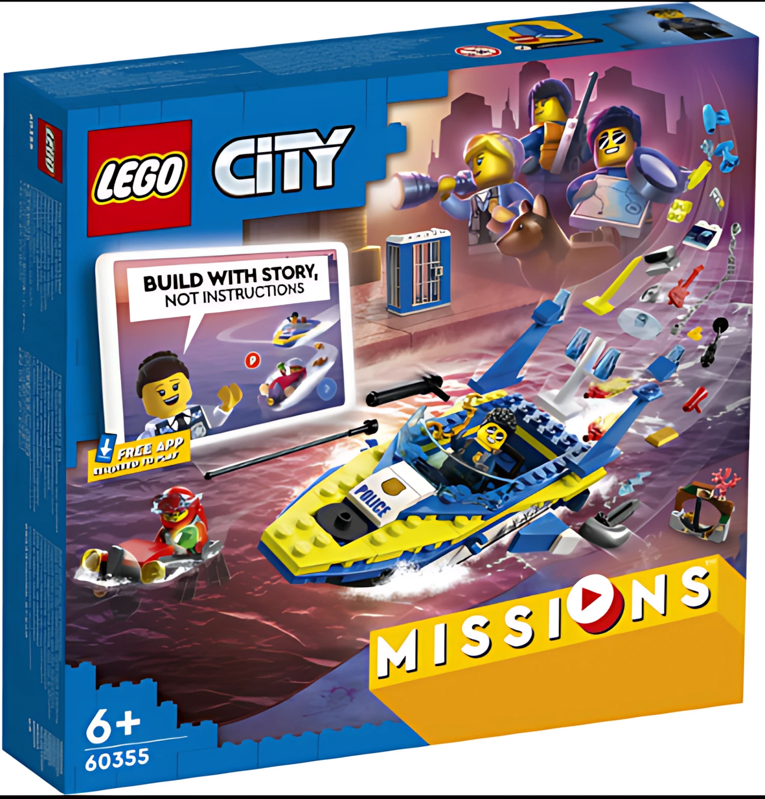 Конструктор LEGO City 60355 278 дет. - фото 1