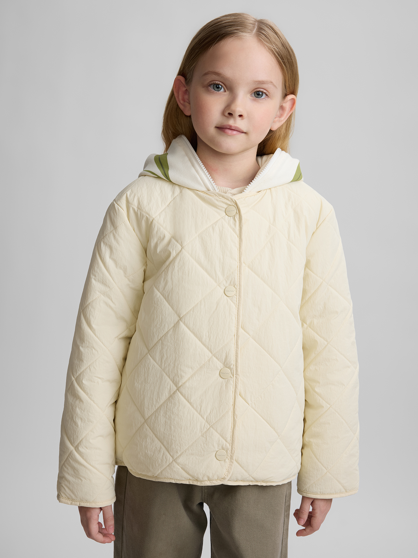 Куртка Happy Baby 88671_milky - фото 1