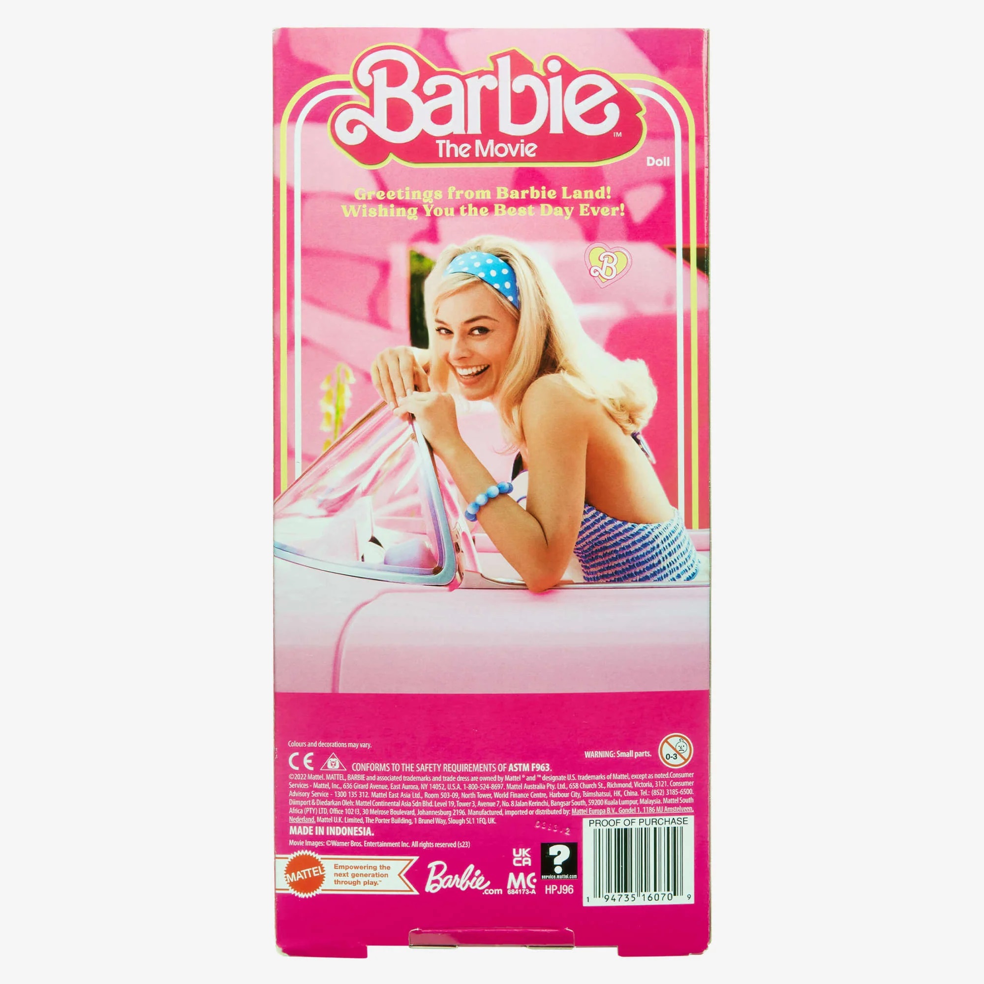 Кукла модельная Barbie The Movie Skating HRB04 - фото 11