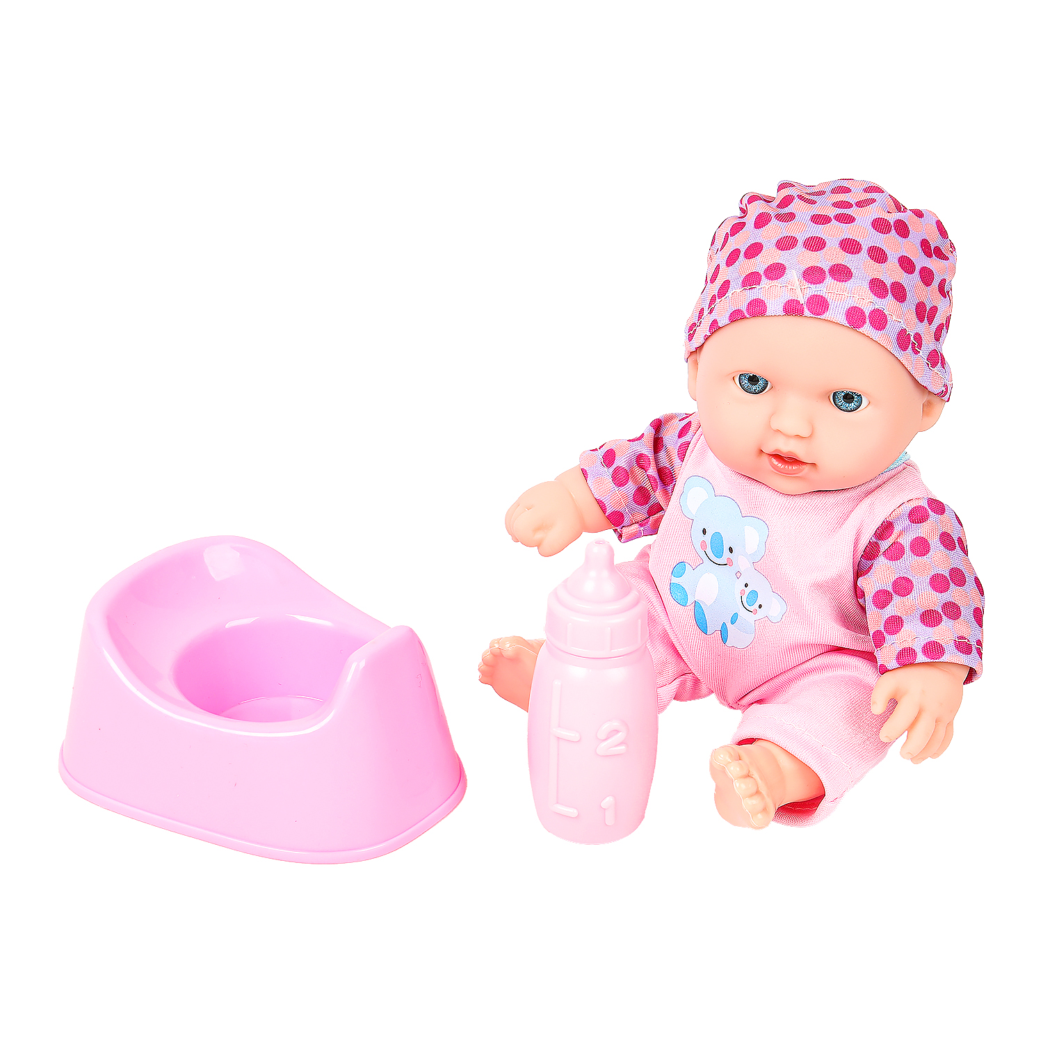 Кукла пупс Карапуз высота 20 см 388556 - фото 2