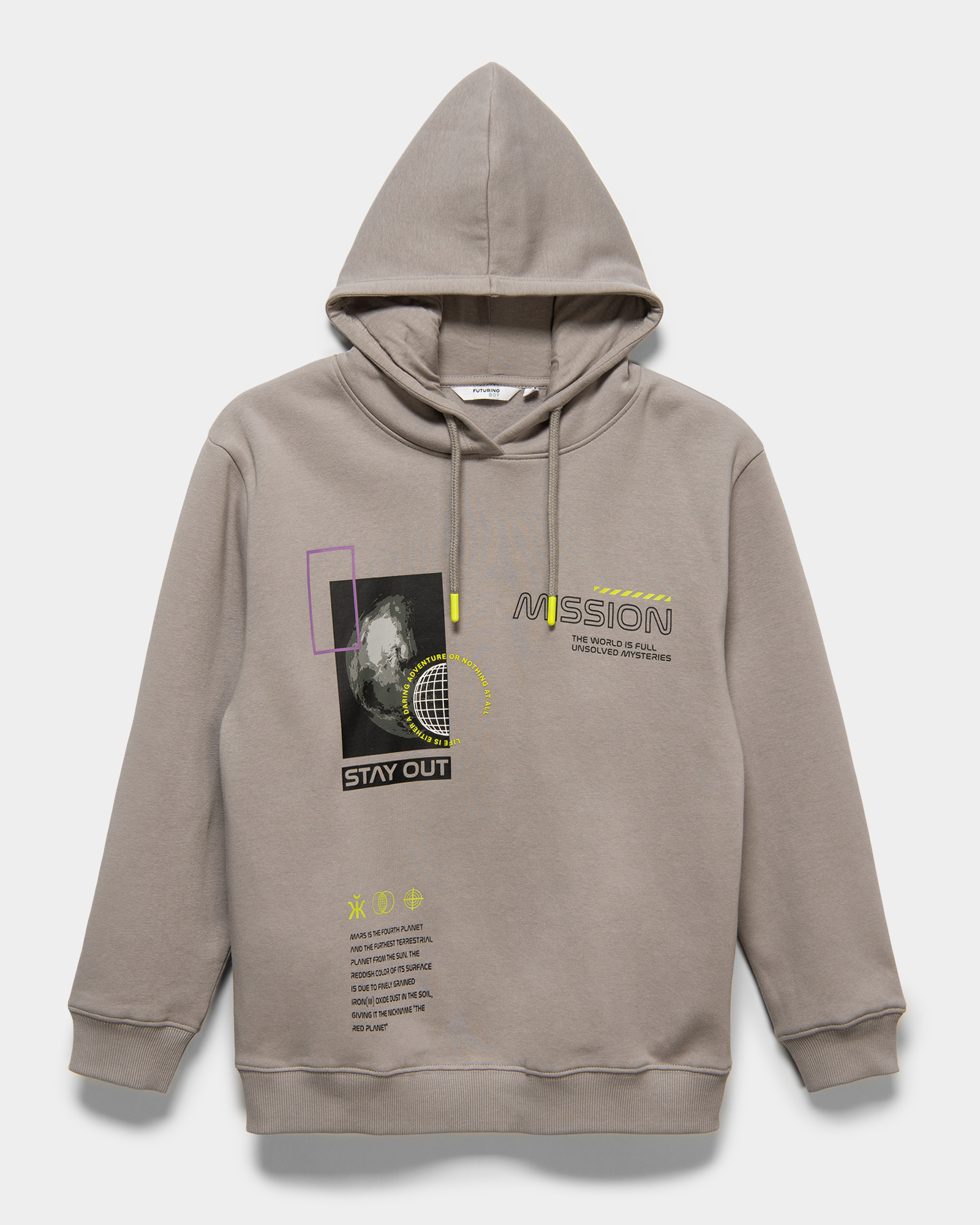 Худи Futurino W24FU1DWB10RI tbGG - фото 2