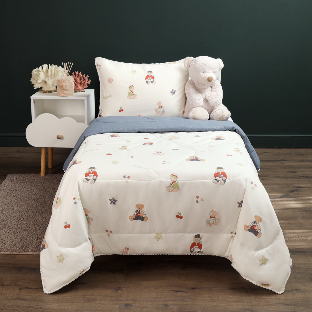 Комплект постельного белья Sofi de Marko Мишка полутораспальный 3 предм. - фото 1