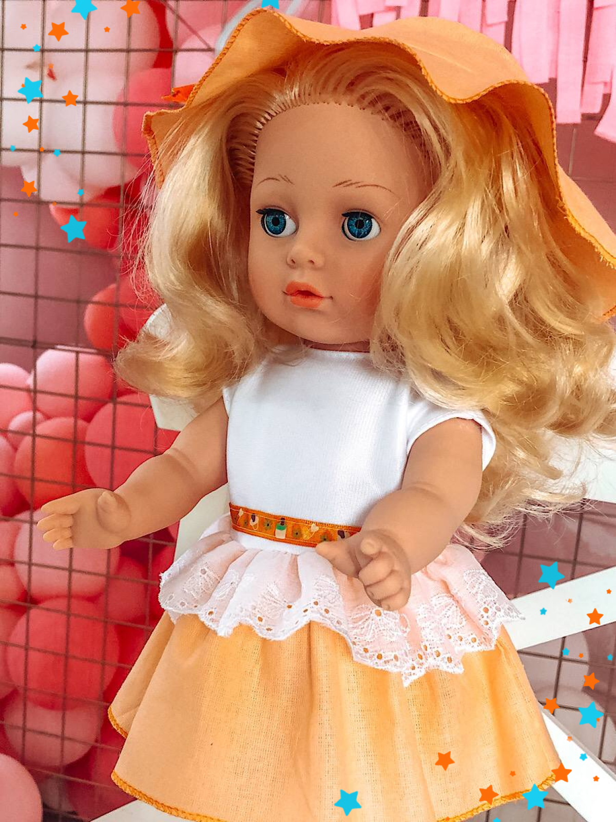Кукла классическая СТРАНА КУКОЛ большая говорящая Алиса высота 40 см 22-19.3 - фото 5