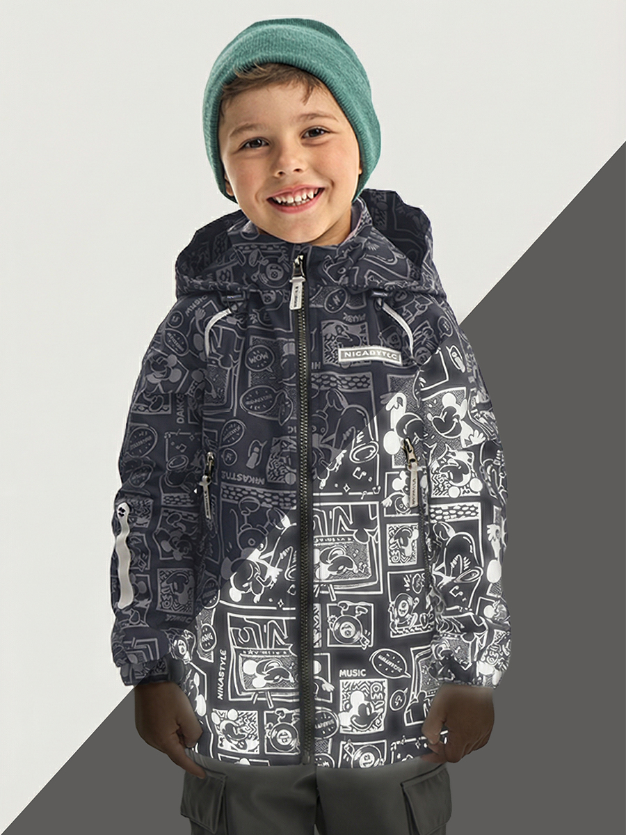 Ветровка NIKASTYLE 4л2326 антрацит - фото 2