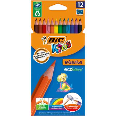 Карандаши цветные BIC Kids 12 шт.