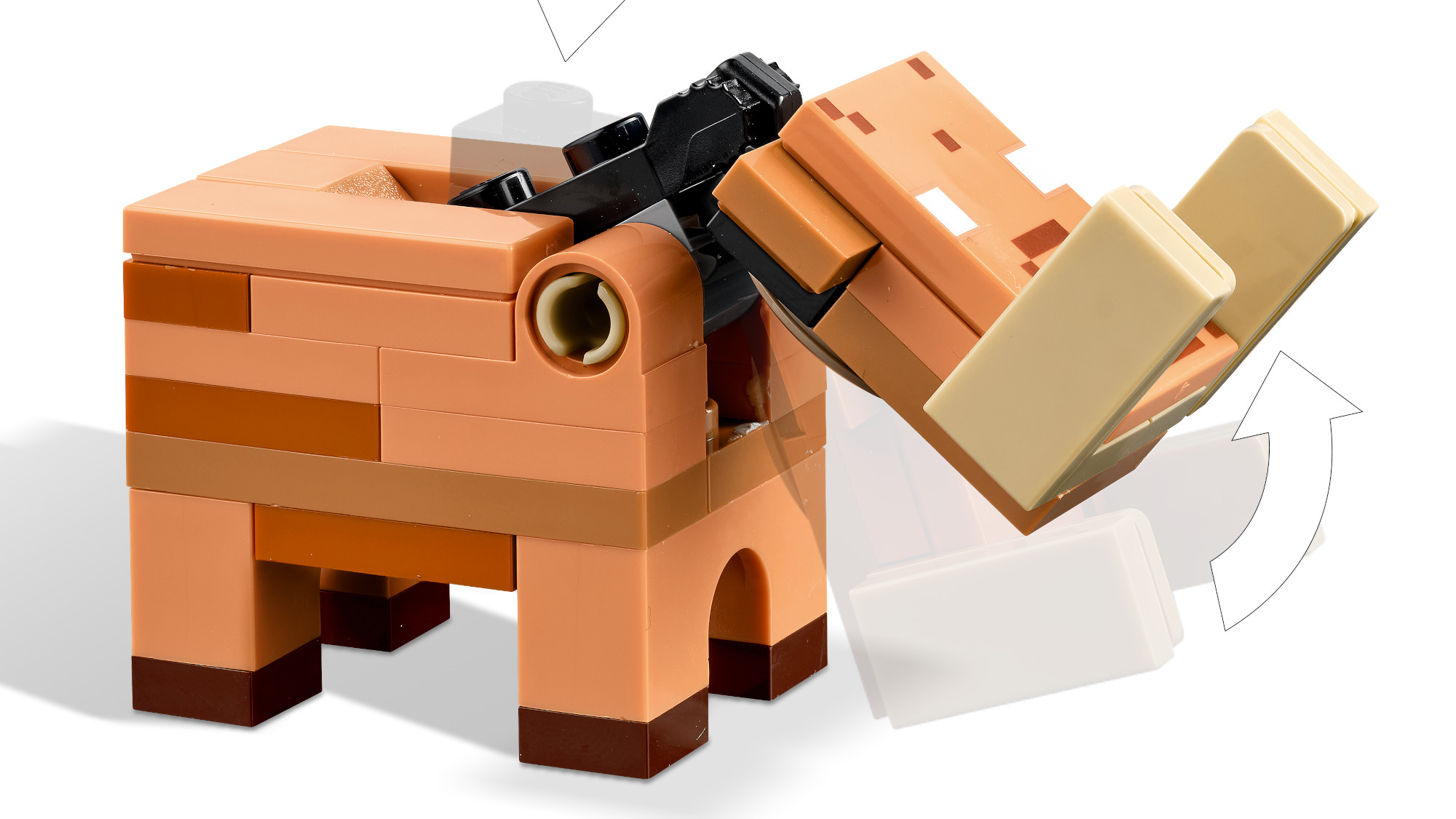 Конструктор LEGO Minecraft Засада на нижнем портале 352 дет. - фото 7