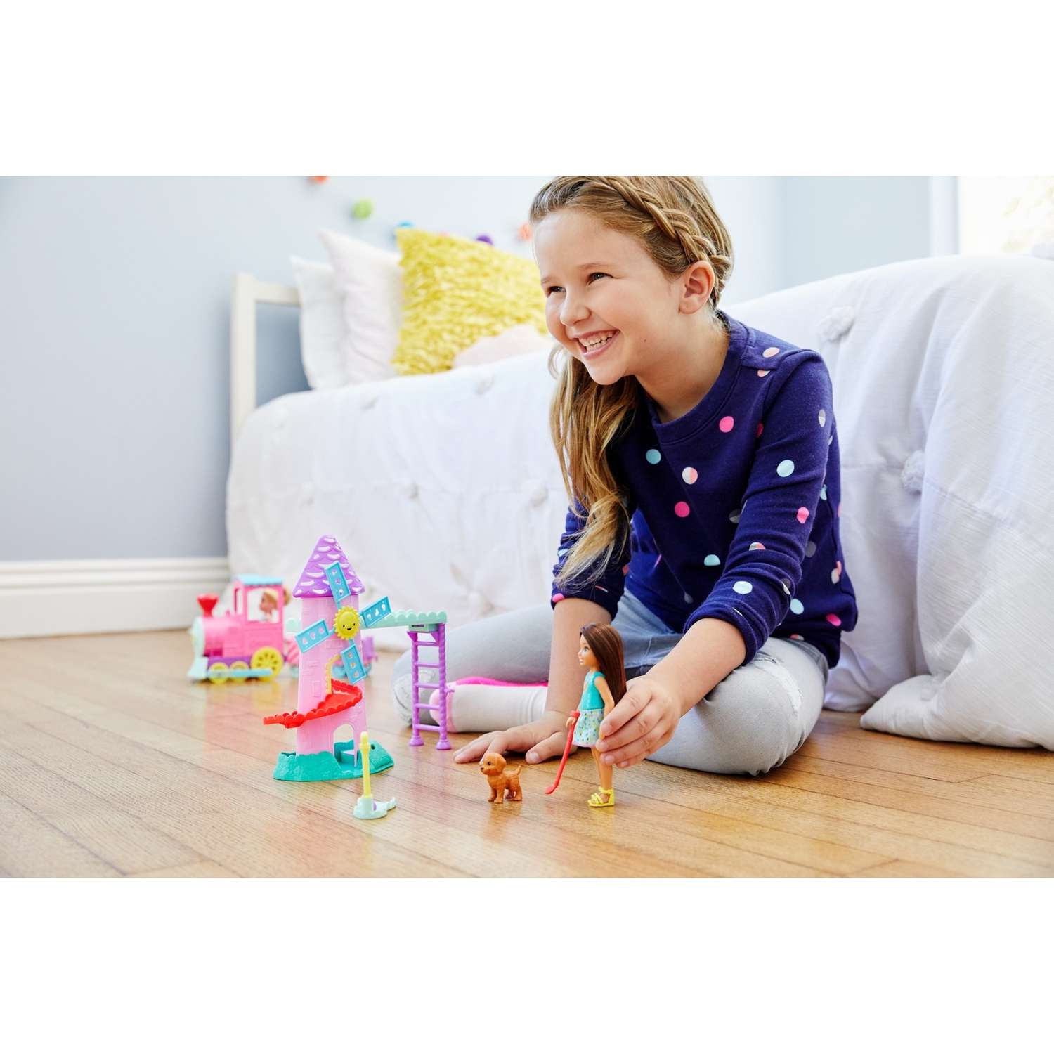 Кукла мини Barbie FDB32 - фото 9