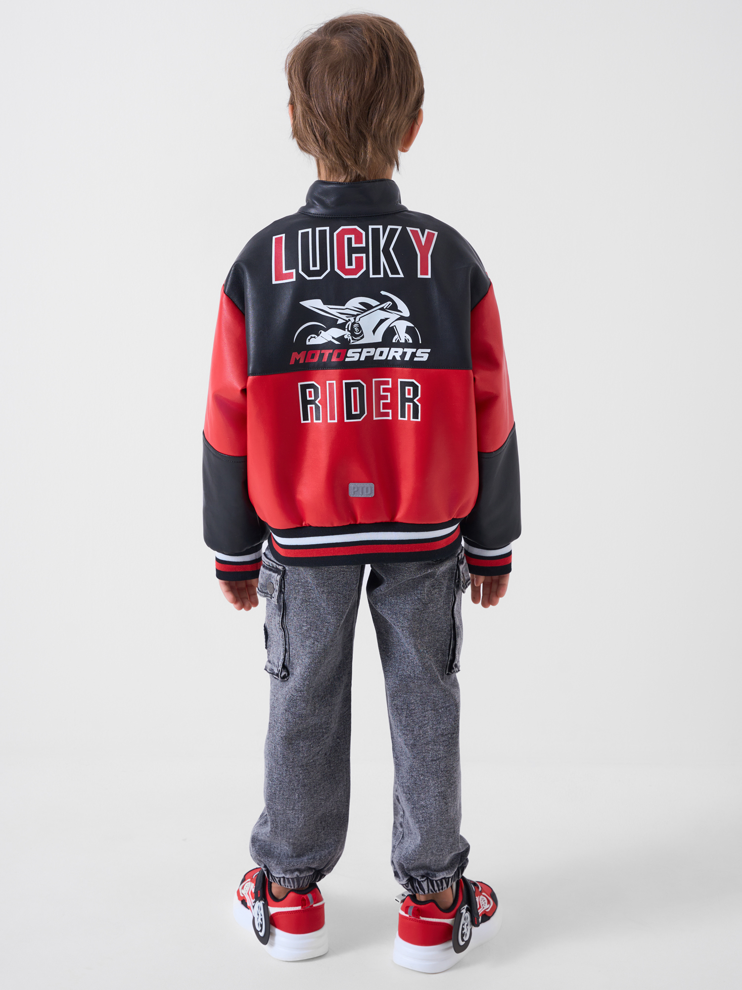 Куртка кожаная PlayToday 12612276 - фото 7