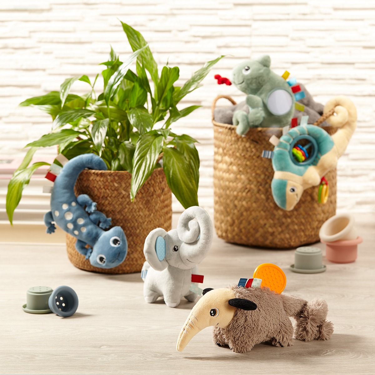 Игрушка Babyono подвеска Слоненок Ethan - фото 16