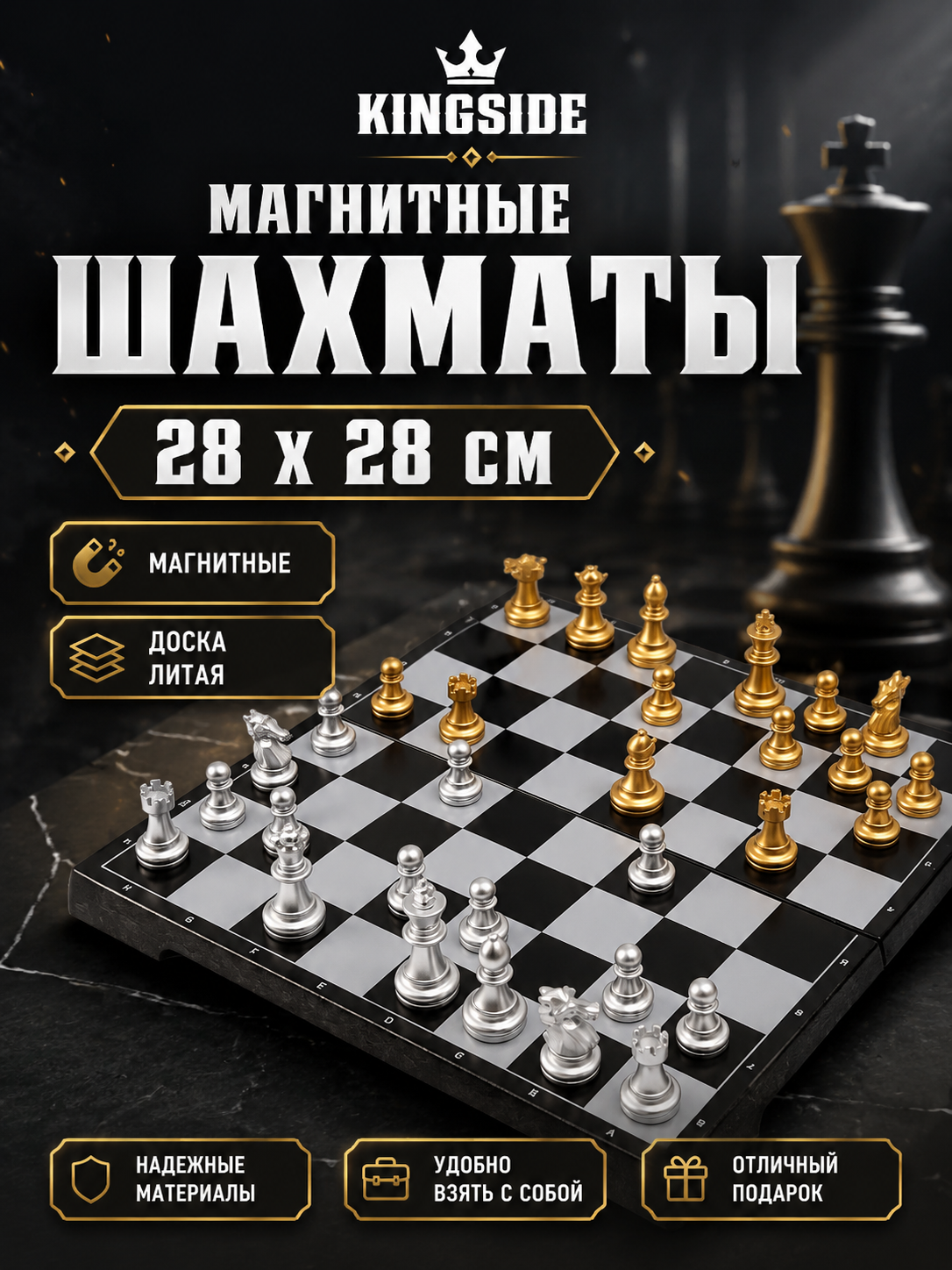 Настольная игра KINGSIDE Шахматы - фото 1