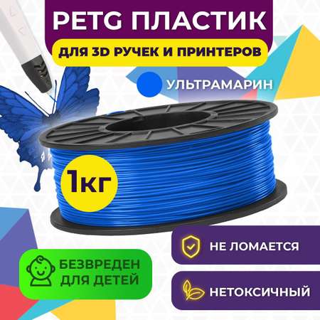Пластик FUNTASTIQUE Ультрамарин