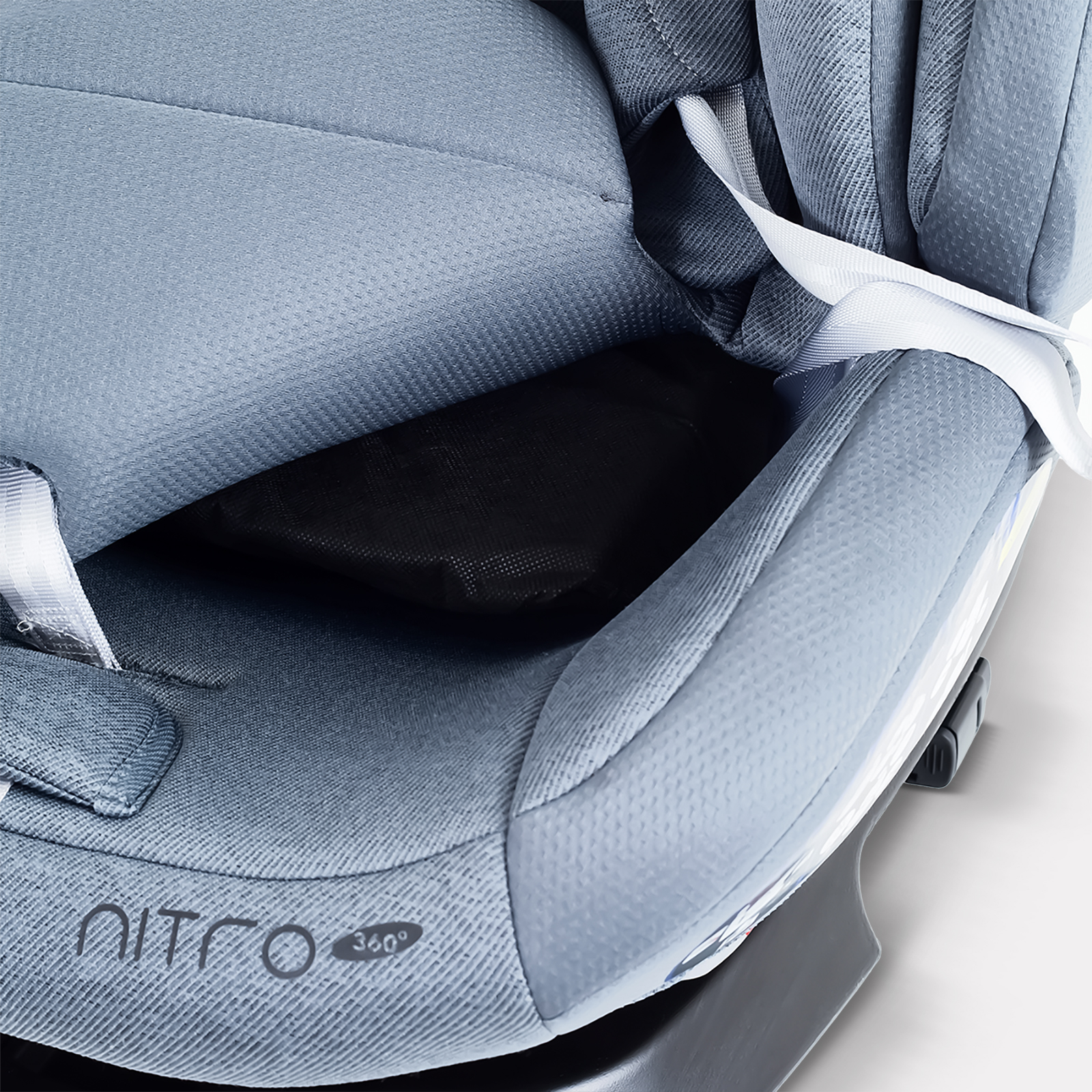Автокресло Rant Nitro new isofix Isofix 0+/1/2/3 (0-36 кг) серый - фото 11