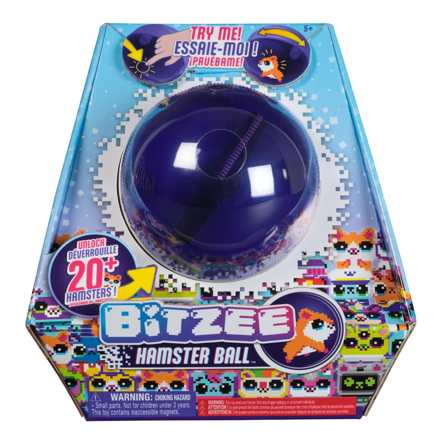 Электронная игра BITZEE Электронная игра в кейсе Хомяк - фото 35