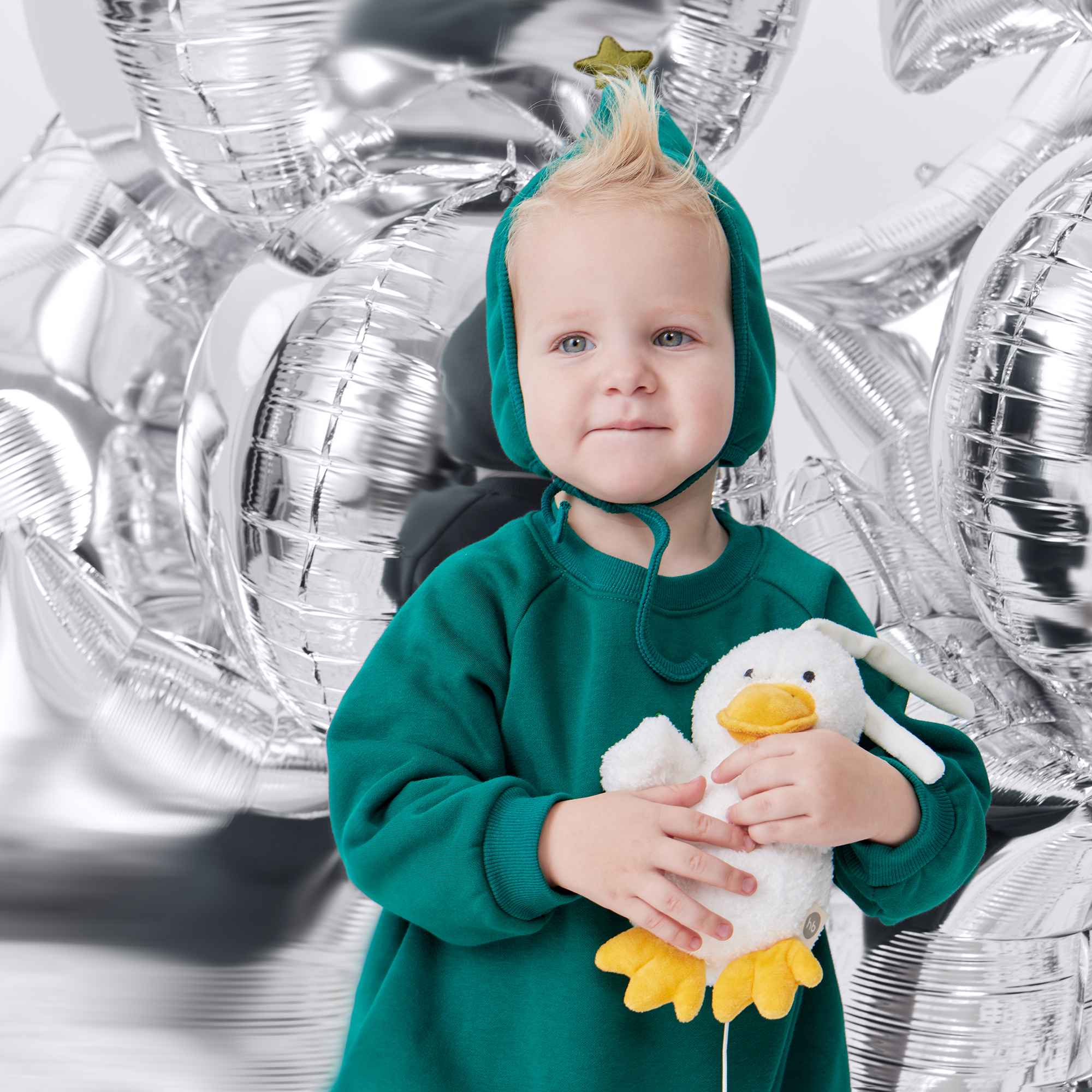 Мягкая игрушка Happy Baby утка - фото 6