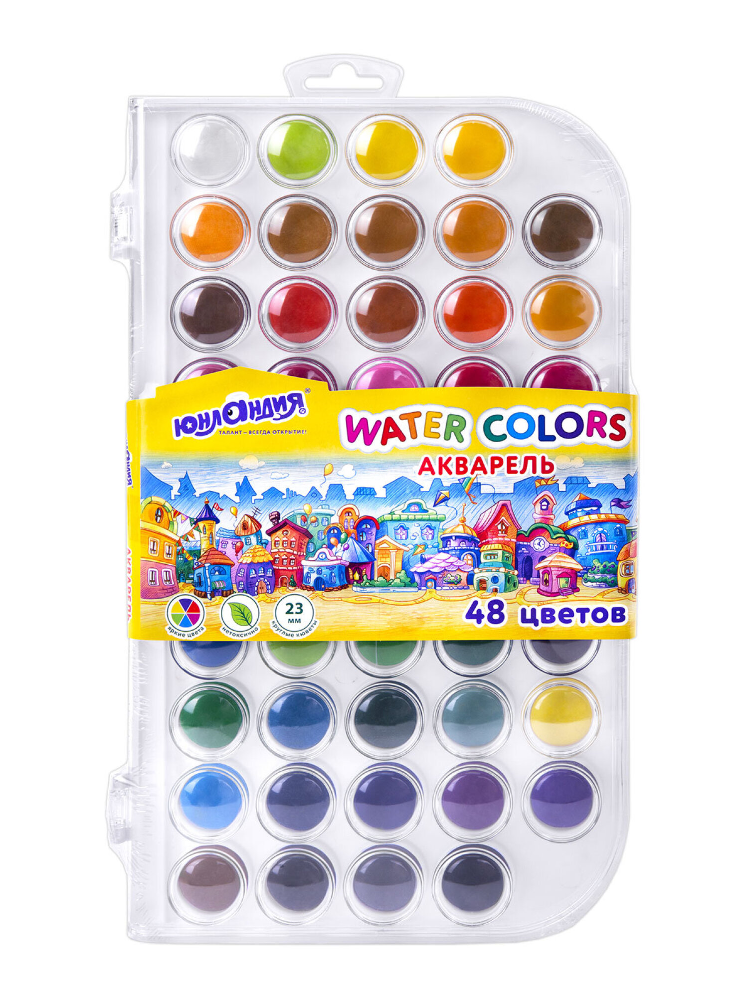 Краски акварель Юнландия 48 цв. - фото 8