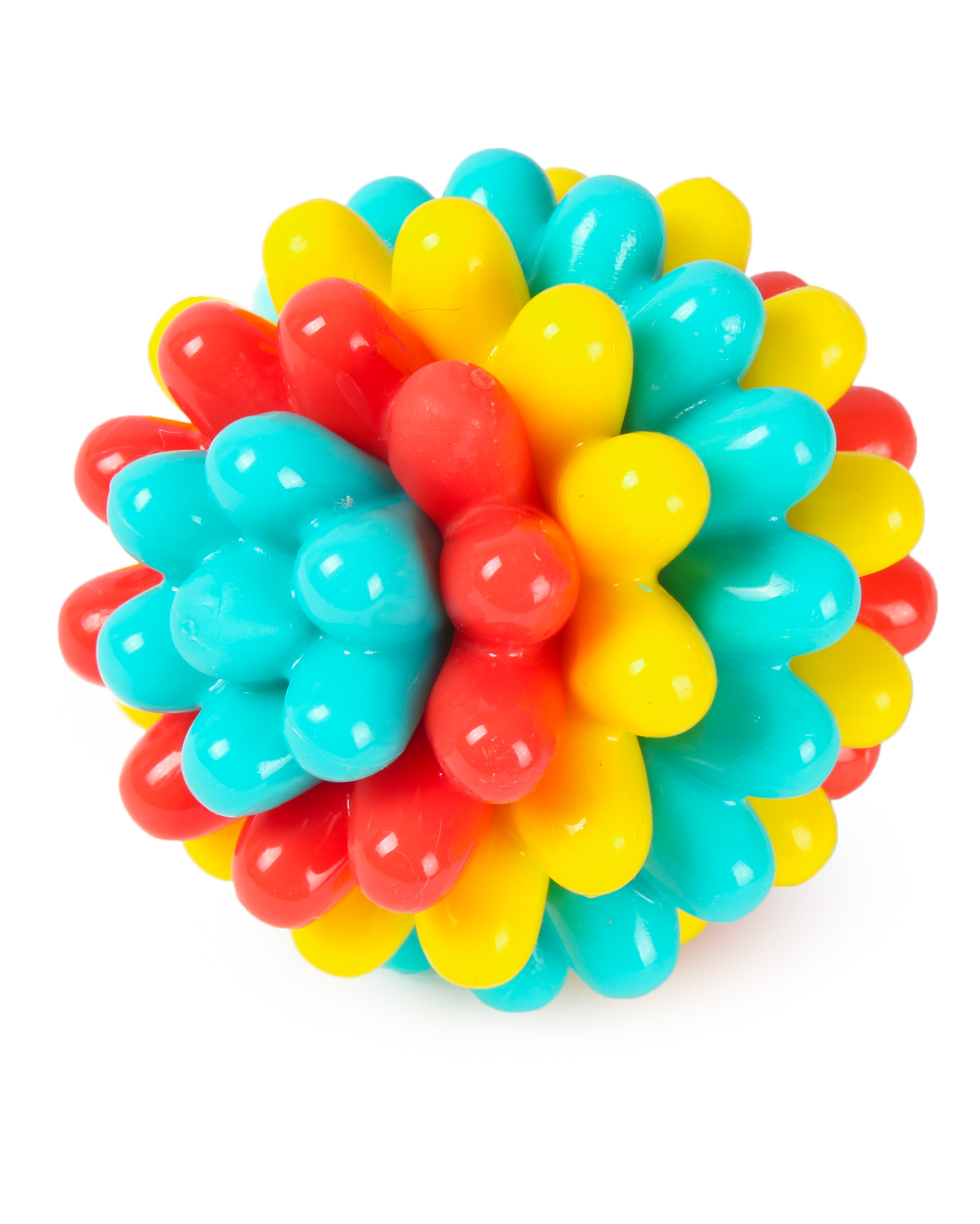 Игрушка для собак Barbaks Мяч-ёж TPR 8см - фото 1