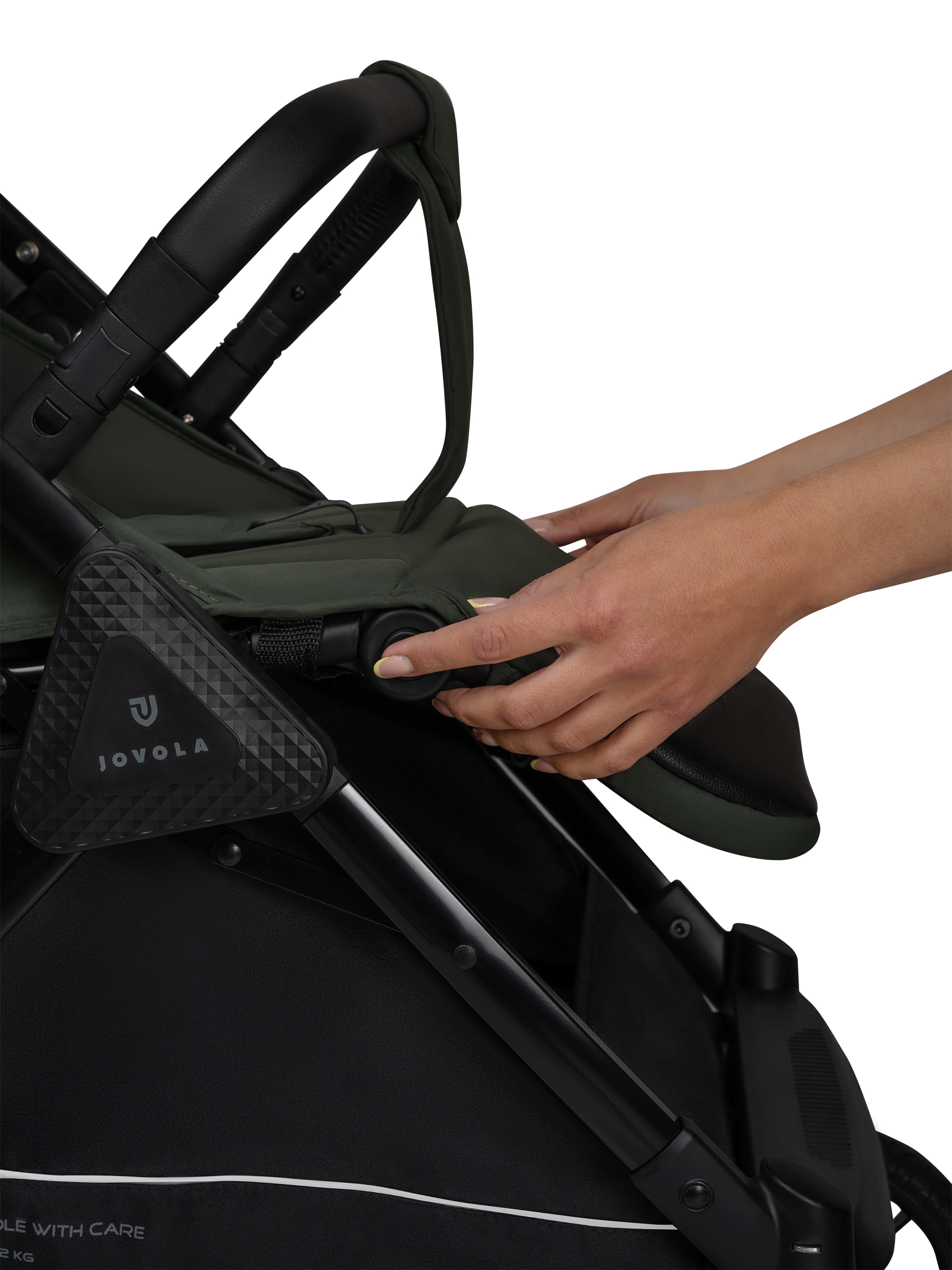 Коляска прогулочная JOVOLA Magma Plus зеленый - фото 26