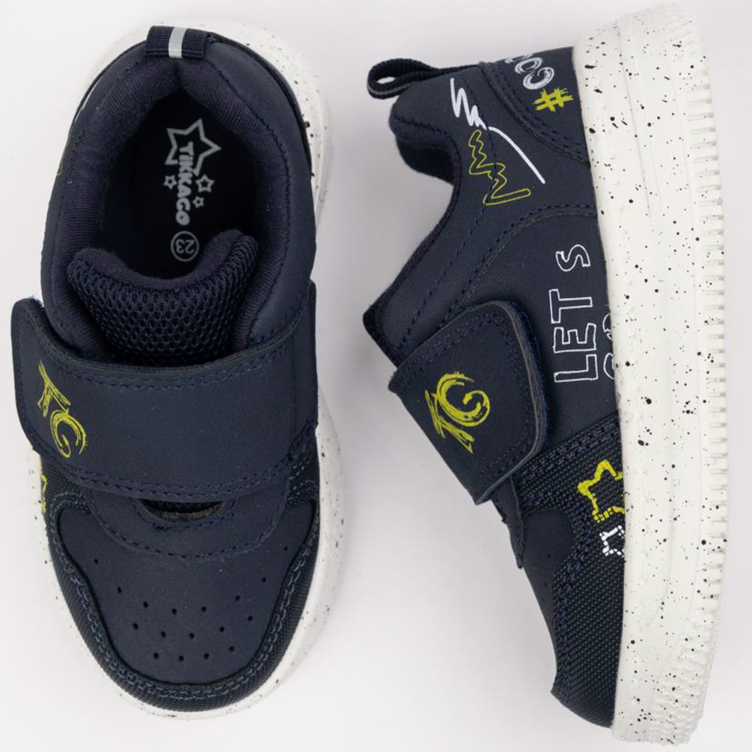 Кроссовки TikkaGo 2V22_772635_navy-white - фото 3