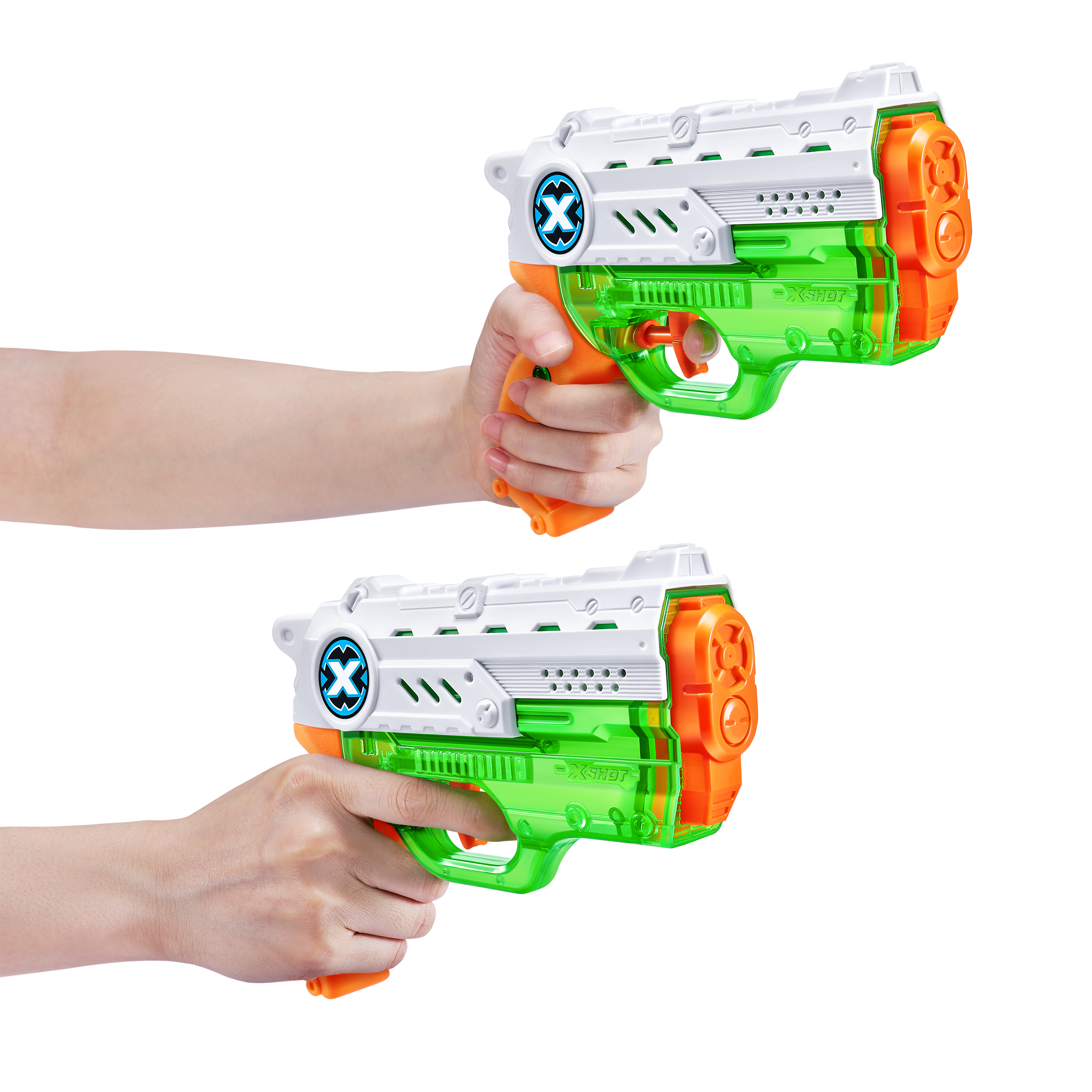 Бластер водный Zuru XSHOT  Fast Fill Nano 2 штуки в наборе - фото 9