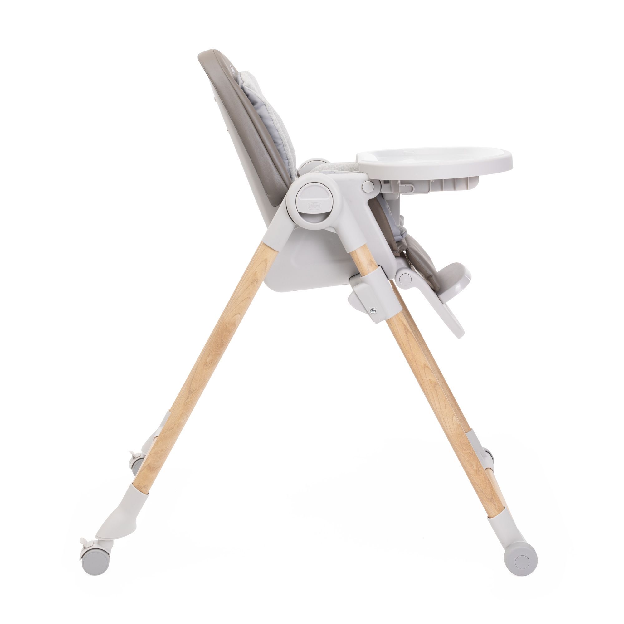 Стульчик для кормления Chicco серый - фото 24