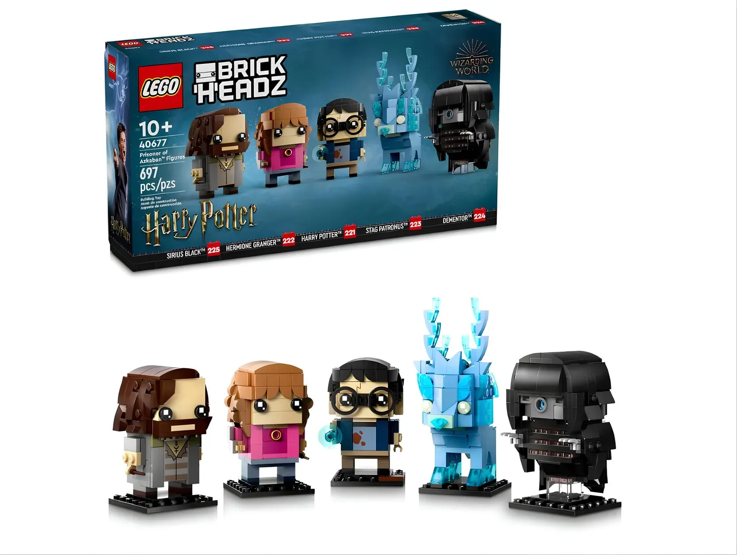 Конструктор LEGO BrickHeadz 40677 697 дет. - фото 3