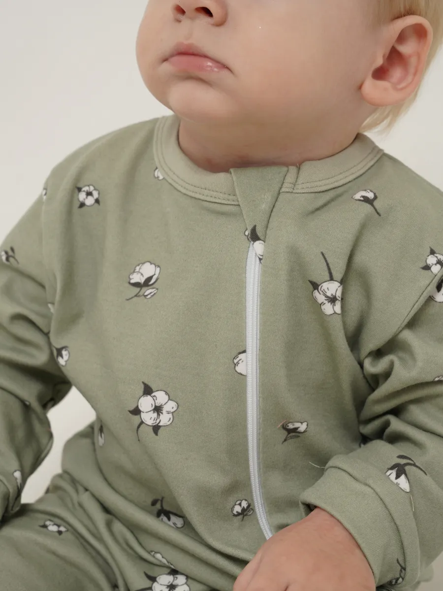 Комбинезон 3 шт Супер Пупс нбр/3пр/кмбнмол/оливковыйрай - фото 10